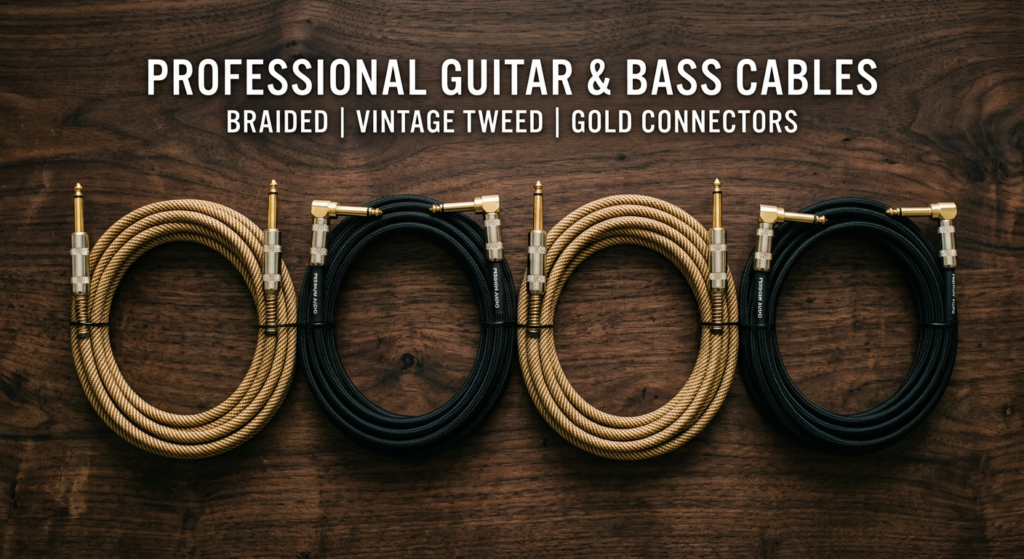 Current image: Best Instrument Cables for Guitar and Bass