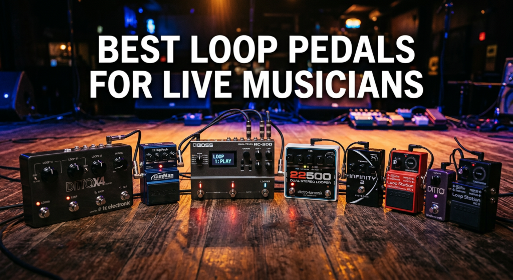 Current image: Best Loop Pedals for Live Musicians