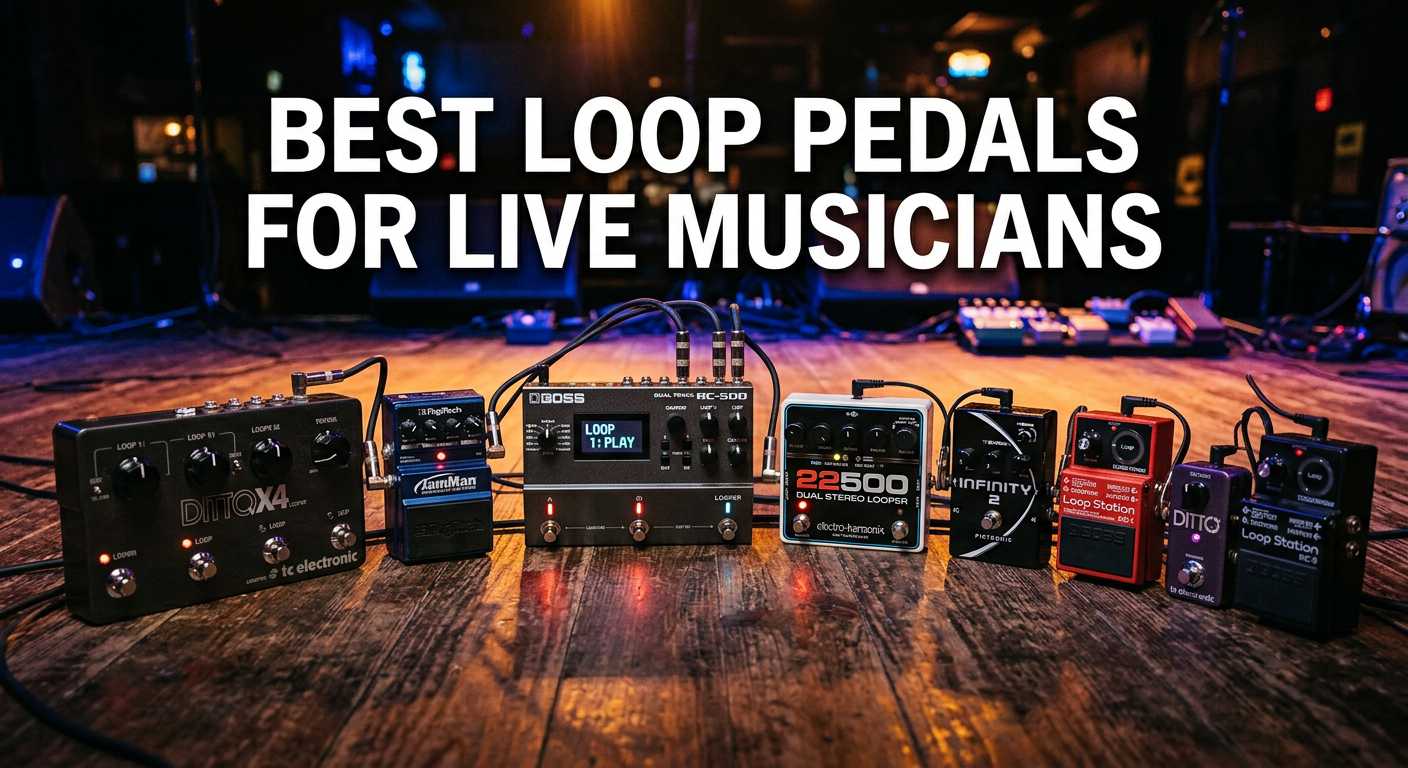 Best Loop Pedals for Live Musicians