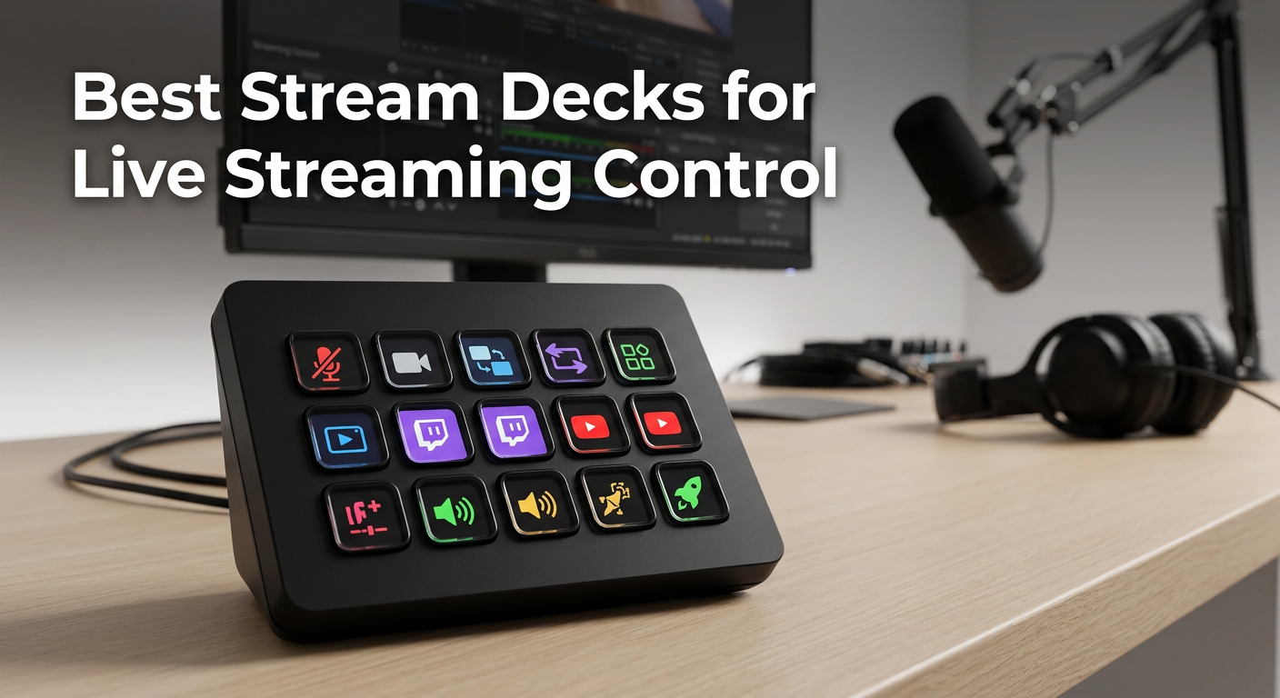 Best Stream Decks for Live Streaming Control