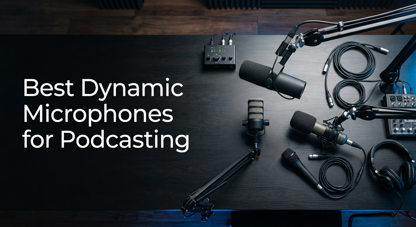 Best Dynamic Microphones for Podcasting