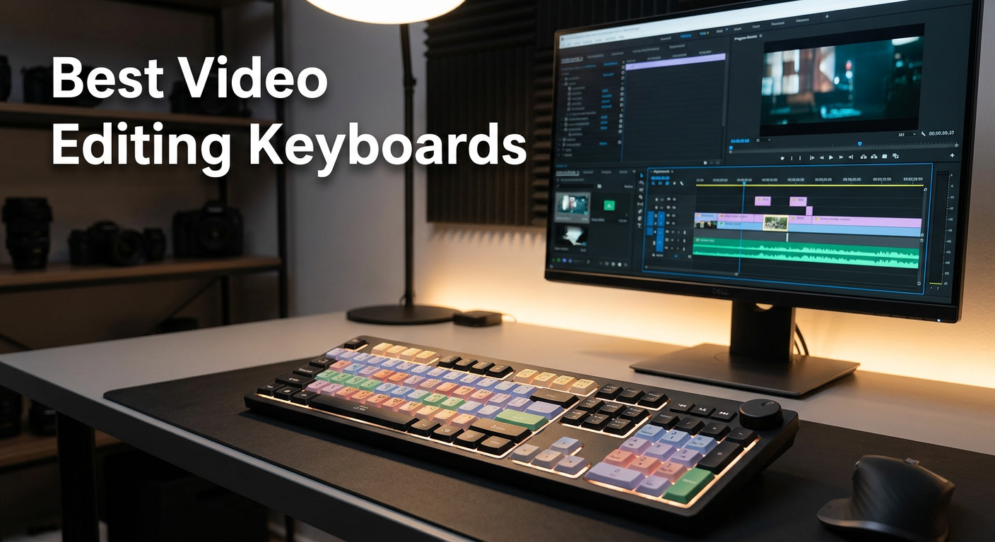 Best Video Editing Keyboards for Post-Production