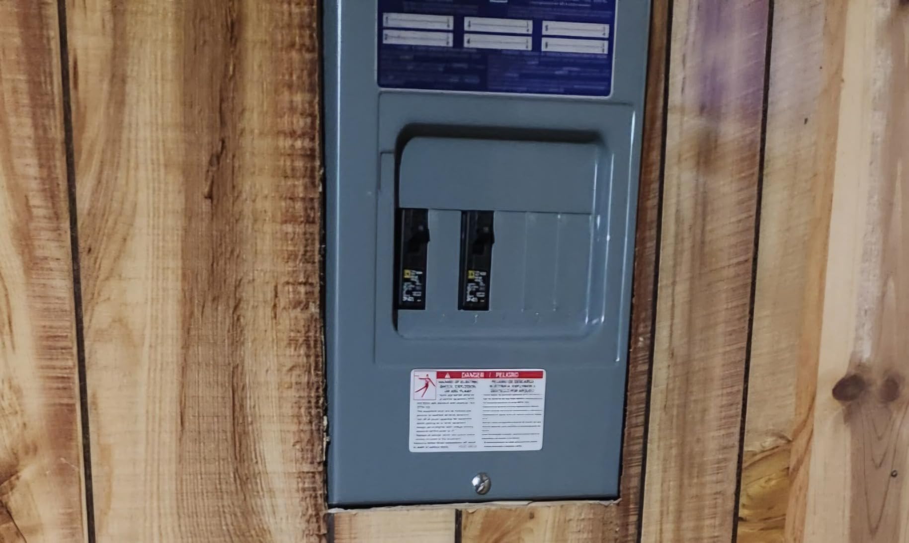 Square D by Schneider Electric Square D - HOM612L100SCP Homeline Load Center with Cover, 100-Amp Fixed Main Lugs, 1-Phase, 6-Space, 12-Circuit, Indoor customer photo 1