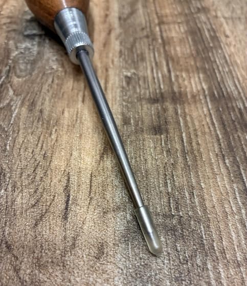 General Tools Scratch Awl Tool with Hardwood Handle - Scribe, Layout Work, & Piercing Wood - Alloy Steel Blade customer photo 1