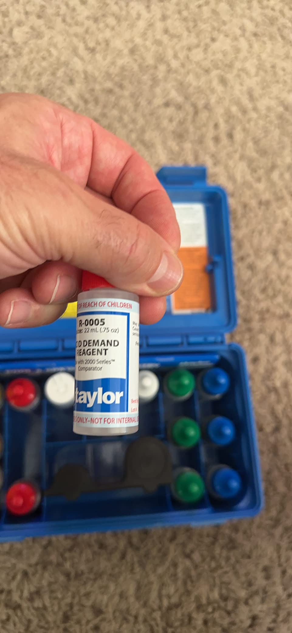 Taylor Complete Pool & Spa Test Kit - High Range K-2005C 2 oz Reagents customer photo 1