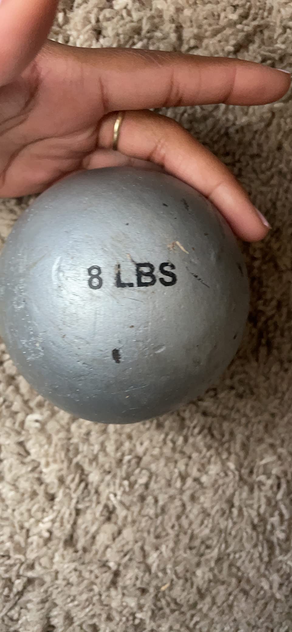Scholastic Iron Shot Put - 8LBS customer photo 1