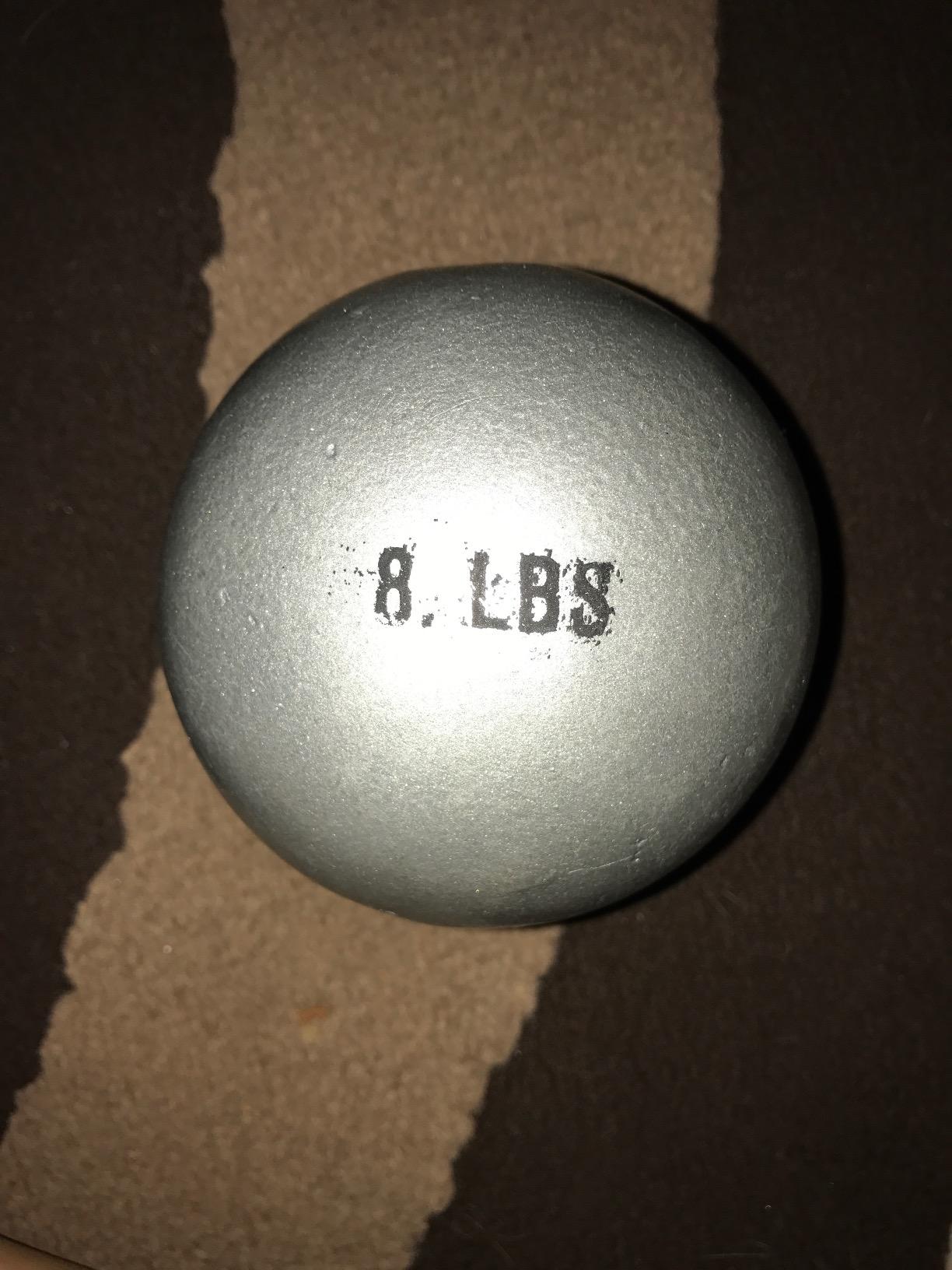 Scholastic Iron Shot Put - 8LBS customer photo 2