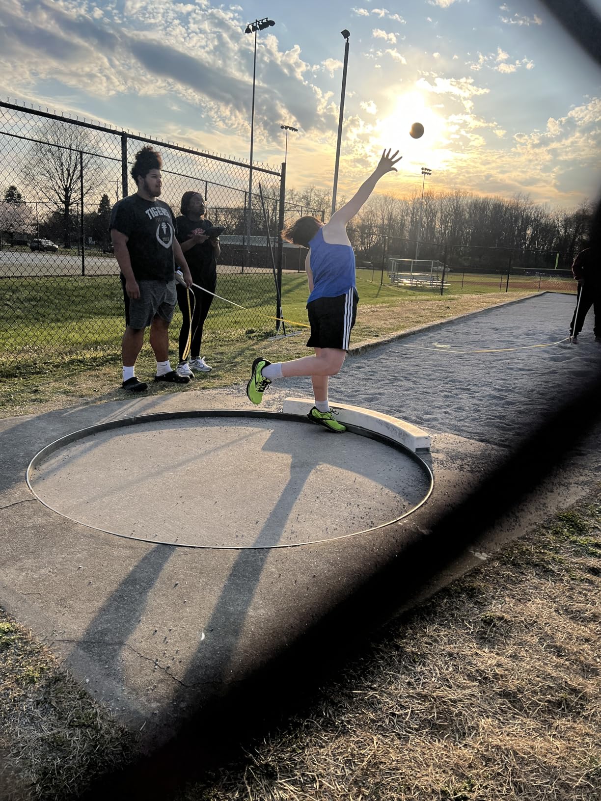 Champion Sports Iron Shot Put - Durable Track & Field Training Shot, Multiple Weights customer photo 1