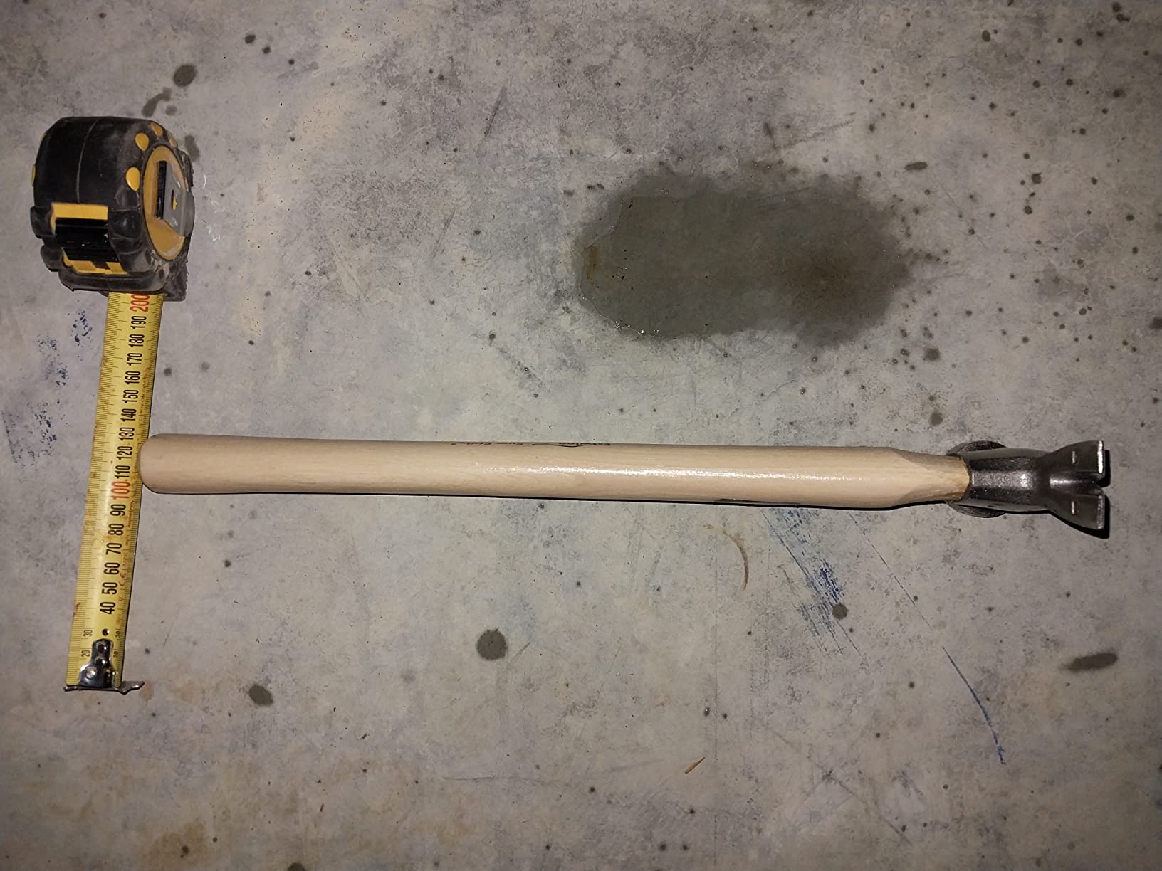 ESTWING Sure Strike California Framing Hammer - 25 oz Straight Rip Claw with Milled Face & Hickory Wood Handle - MRW25LM customer photo 1