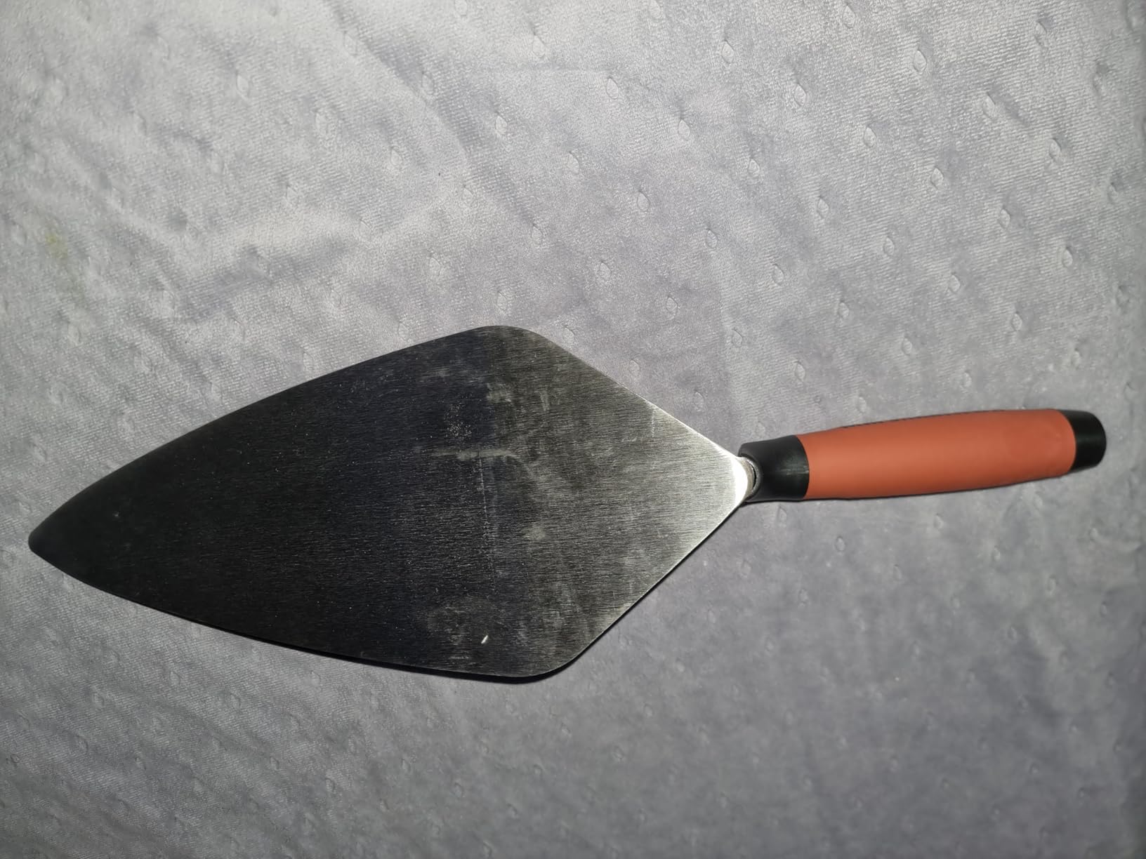 MARSHALLTOWN Brick Trowels, London Style, 10 x 4-5/8 Inch, DuraSoft Handle, Brickwork, Blockwork, Stonework, Masonry, Made in USA, 33 10FG customer photo 1