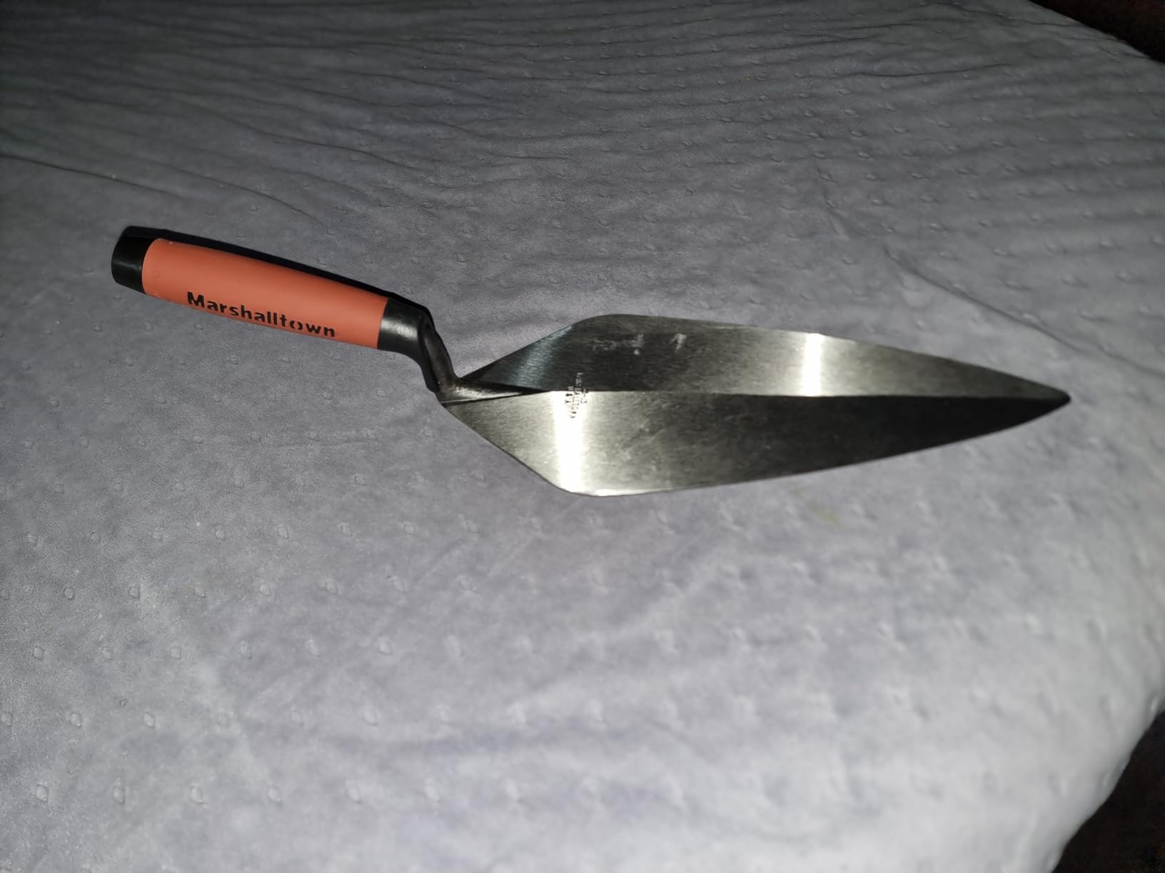 MARSHALLTOWN Brick Trowels, London Style, 10 x 4-5/8 Inch, DuraSoft Handle, Brickwork, Blockwork, Stonework, Masonry, Made in USA, 33 10FG customer photo 2
