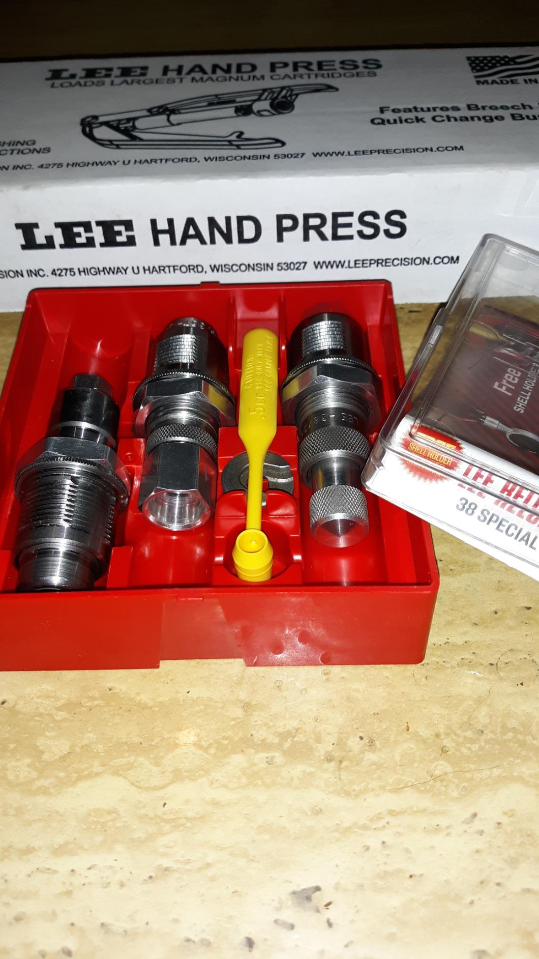 Lee Precision .38 Special Carbide 3-Die Set (Silver) (90510) customer photo 1