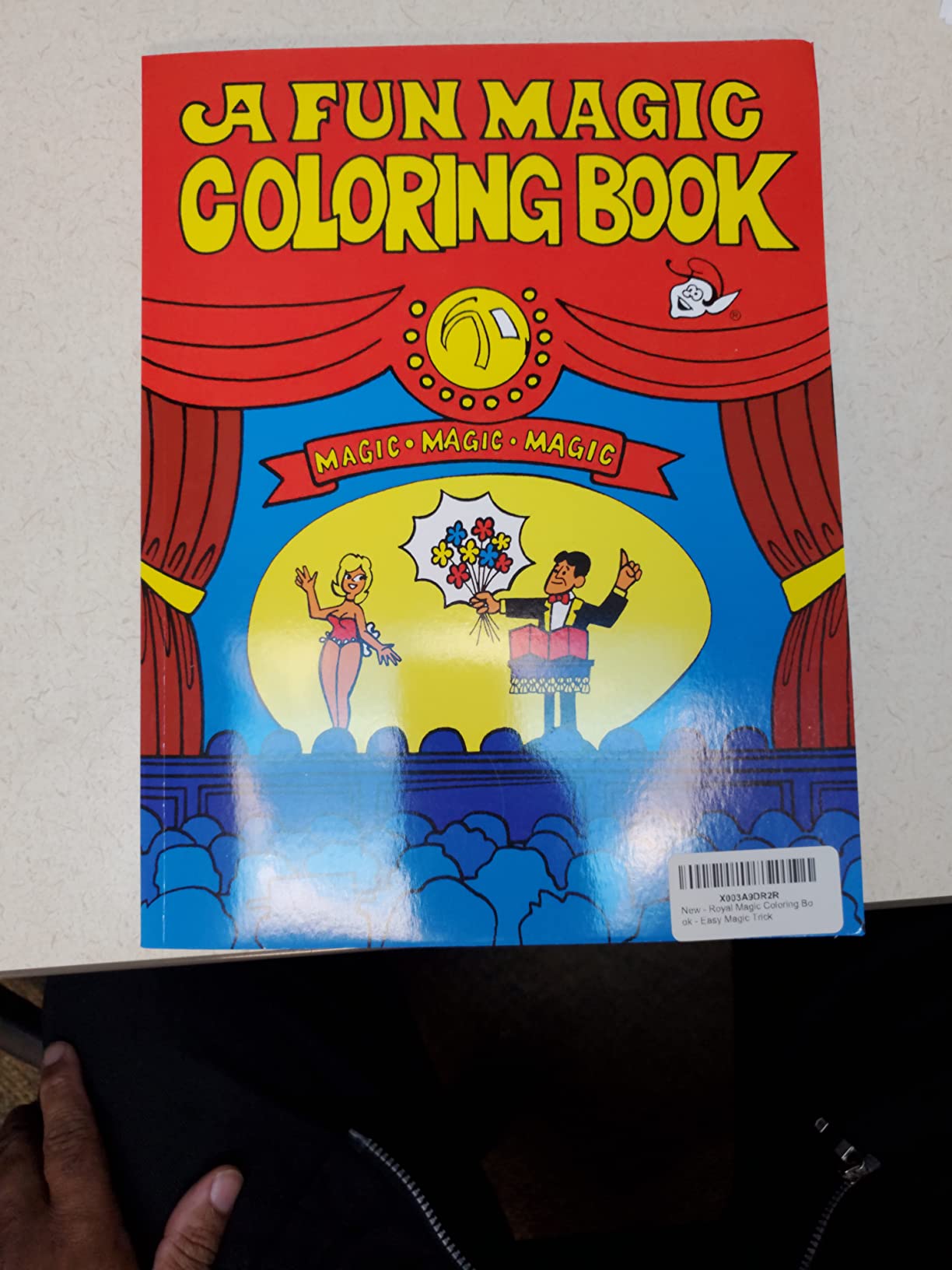 Coloring Book Magic Trick for Kids and Adults, Classic Color Changing Illusion with Blank, Black & White, & Full Color Pages, Easy Beginner Friendly Prop for Family Entertainment and Stage Performance customer photo 2