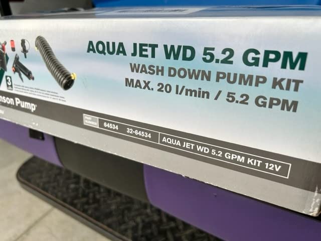 Johnson Pump Model 64534 Marine Aqua Jet Wash Down Pump Kit customer photo 2