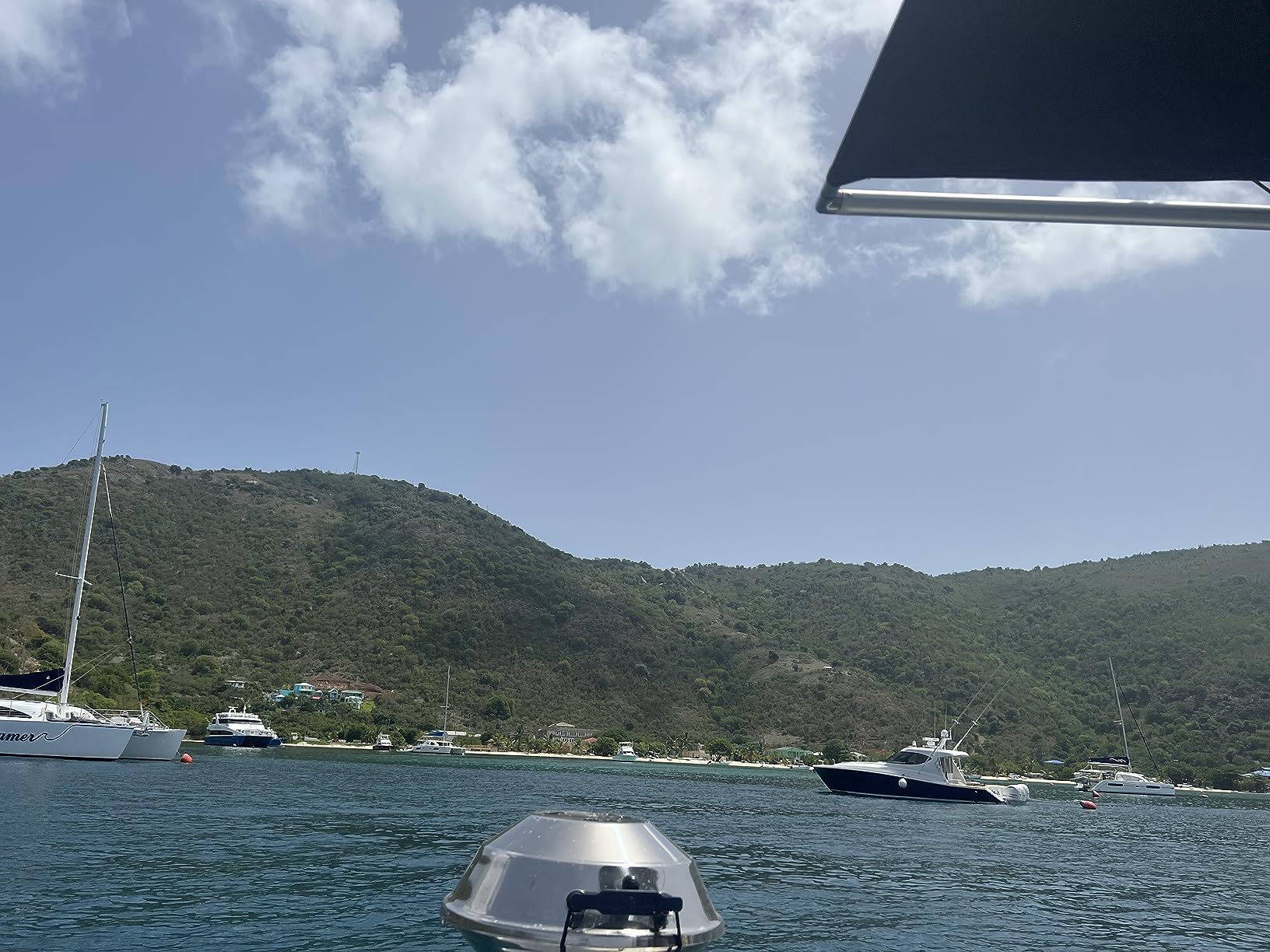 Magma A10-215 Marine Kettle Portable Gas Grill - Stainless Steel BBQ for Boats - Wind-Resistant Design, Safe Propane Connection, Stay Cool Handle - 17