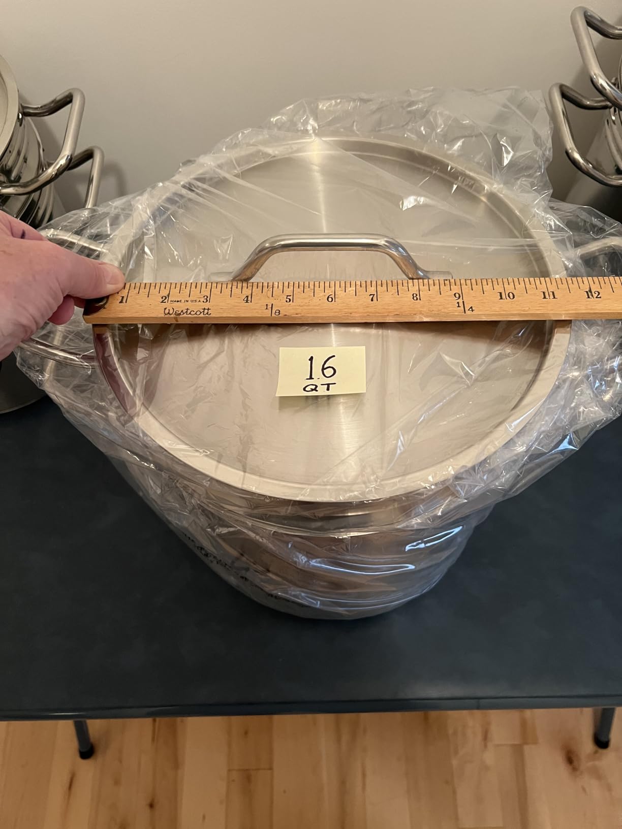 Winco 20qt S/S Steamer/Pasta Cooker customer photo 2