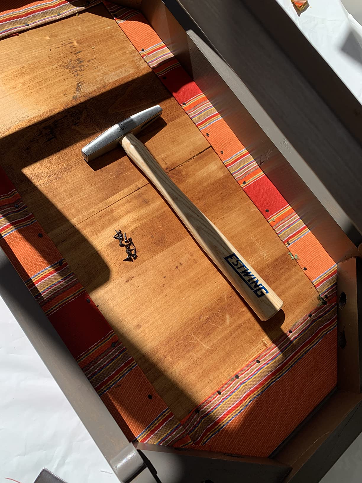 Estwing Sure Strike Tack Hammer - 5 oz Forged Steel Head with Magnetic Face and Hickory Wood Handle - MRWT customer photo 1