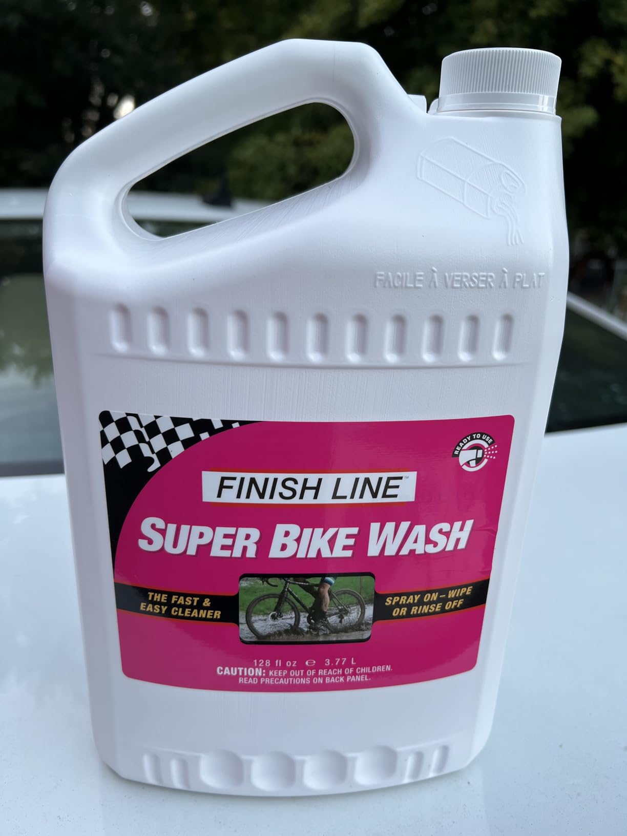 Finish Line Super Bike Wash - Professional Biodegradable Bicycle Cleaner with Advanced Cleaning Agents and Rust Inhibitors - Safe on All Components customer photo 2