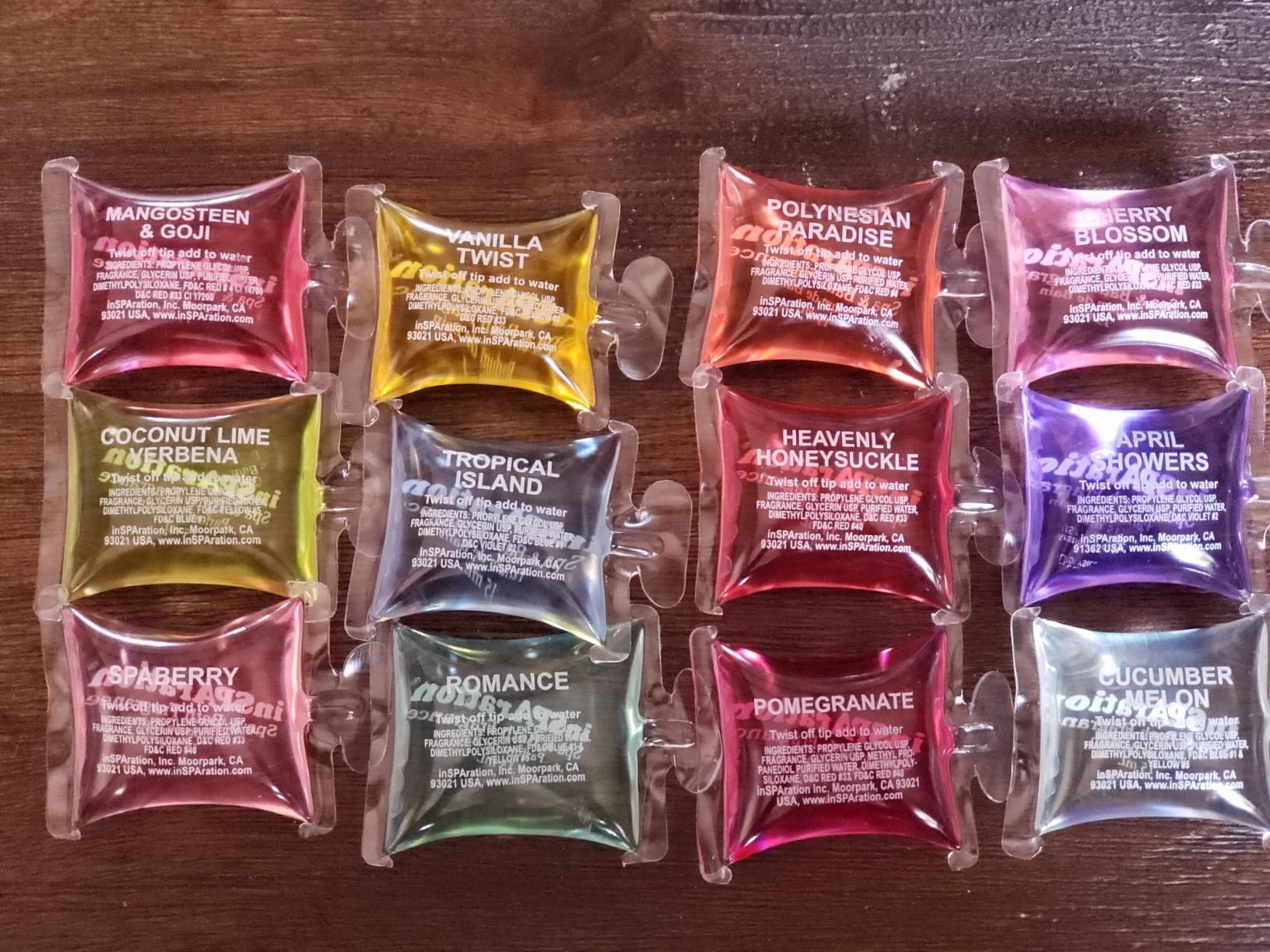 inSPAration Spa and Bath Aromatherapy Model# 151 Sample Gift Pack Bag, 1/2-Ounce customer photo 2