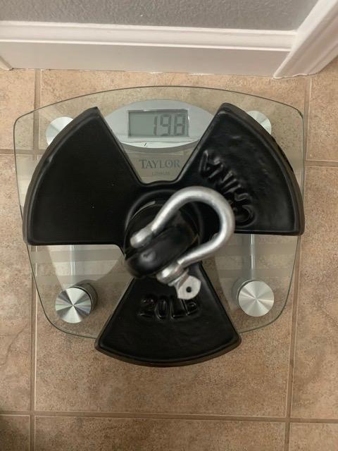 Seachoice River Anchor, Black Vinyl Coated Cast Iron, 30 Lbs. customer photo 2