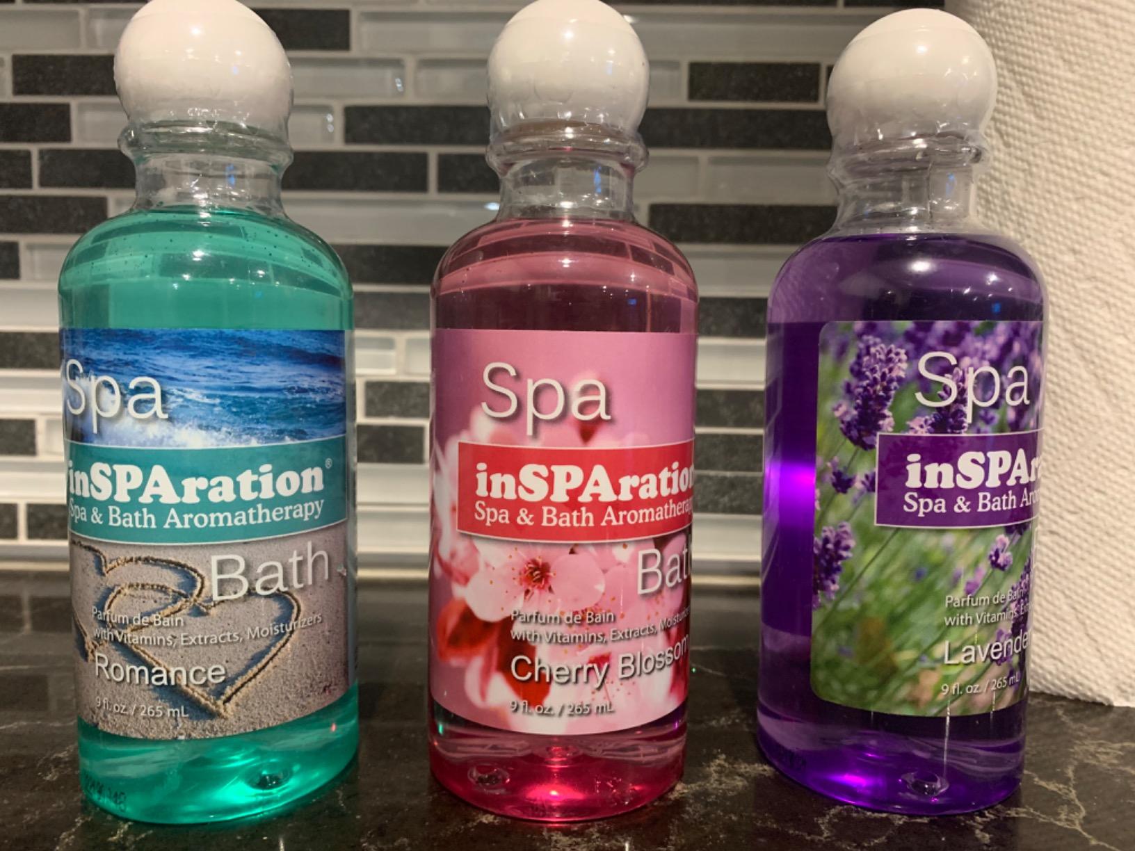 InSPAration 106X Spa and Bath Aromatherapy Liquid, 9 oz, Romance customer photo 2