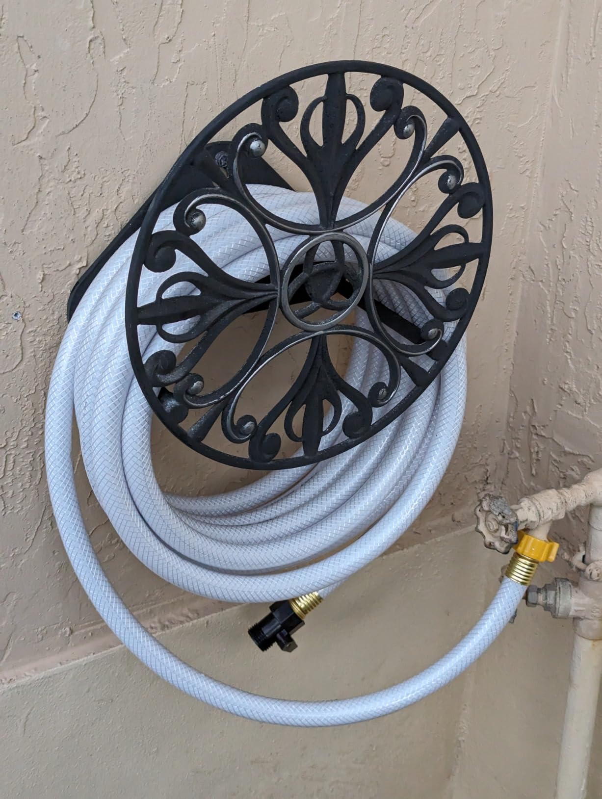 Camco TastePURE 25-Ft Water Hose - RV Drinking Water Hose Contains No Lead, No BPA & No Phthalate - Features Diamond-Hatch Reinforced PVC Design - 5/8