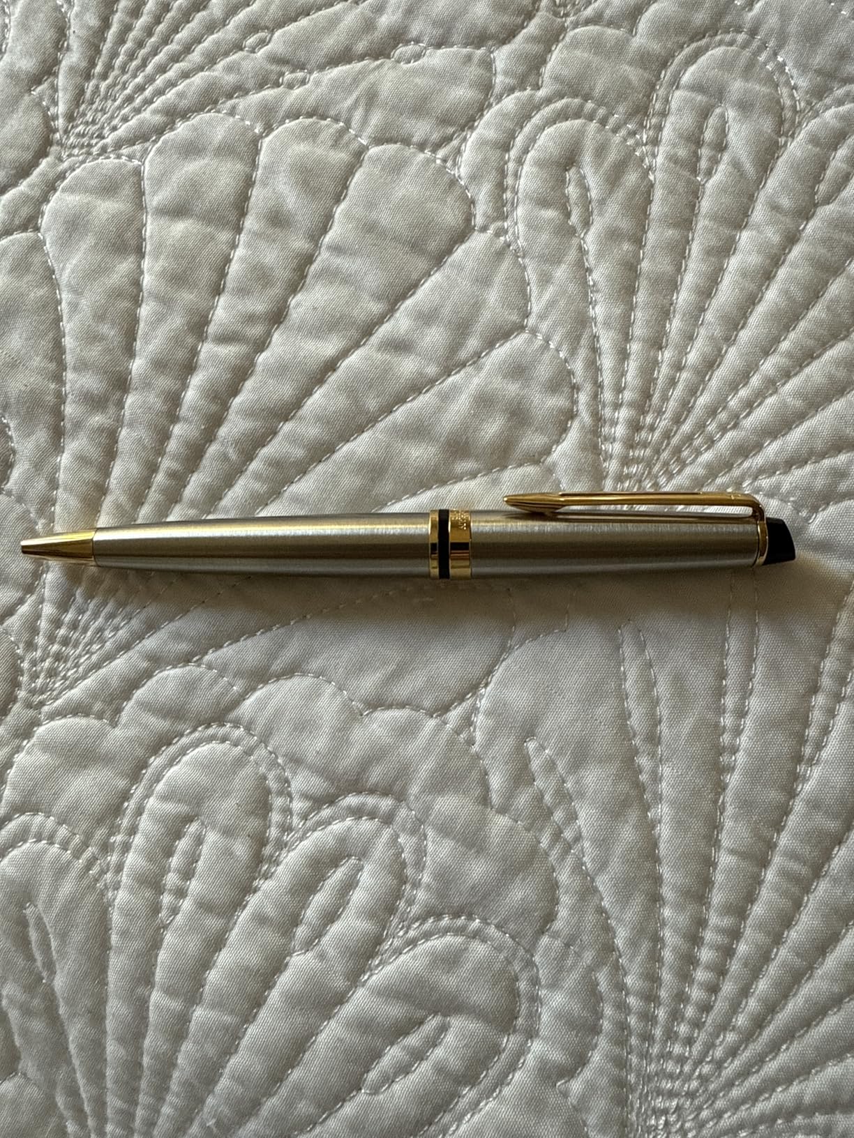 Waterman Expert Rollerball Pen, Gloss Black with 23k Gold Trim, Fine Point, Black Ink, Luxury Pen in Gift Box, Great Gift for Coworker customer photo 1