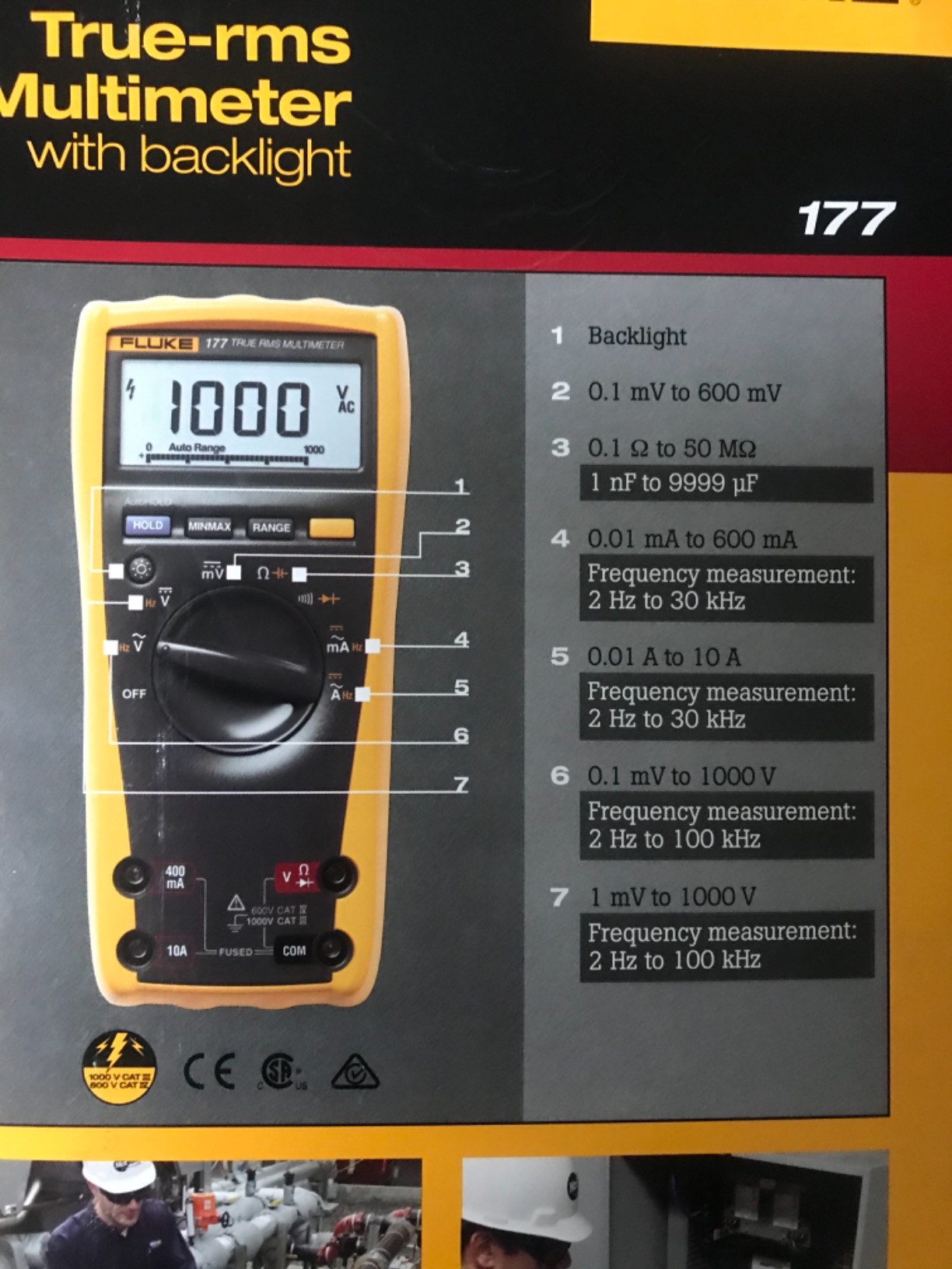 177 True-RMS Digital Multimeter customer photo 1