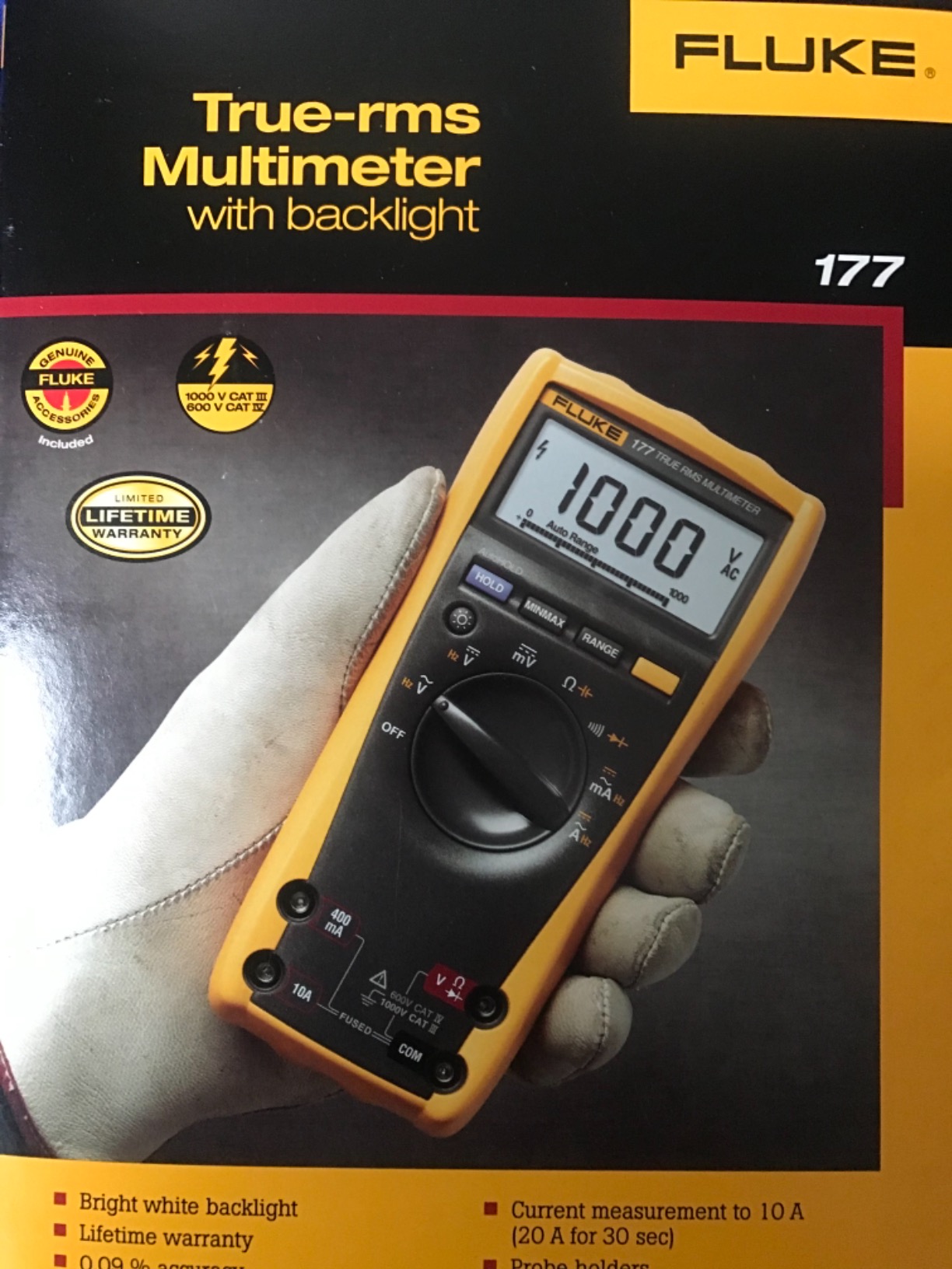 177 True-RMS Digital Multimeter customer photo 2