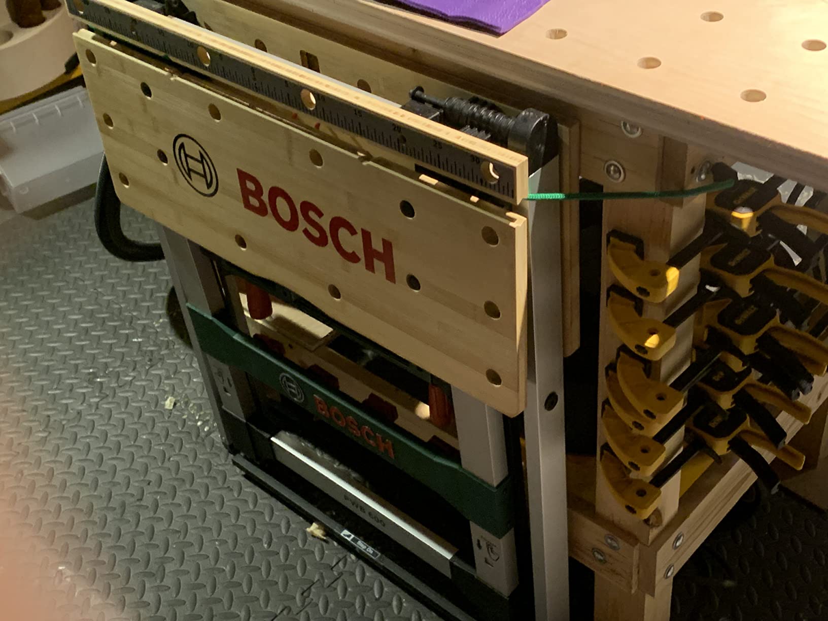 Bosch Work Bench PWB 600 (4 Blade Clamps, Max Load Capacity: 200 kg) customer photo 2