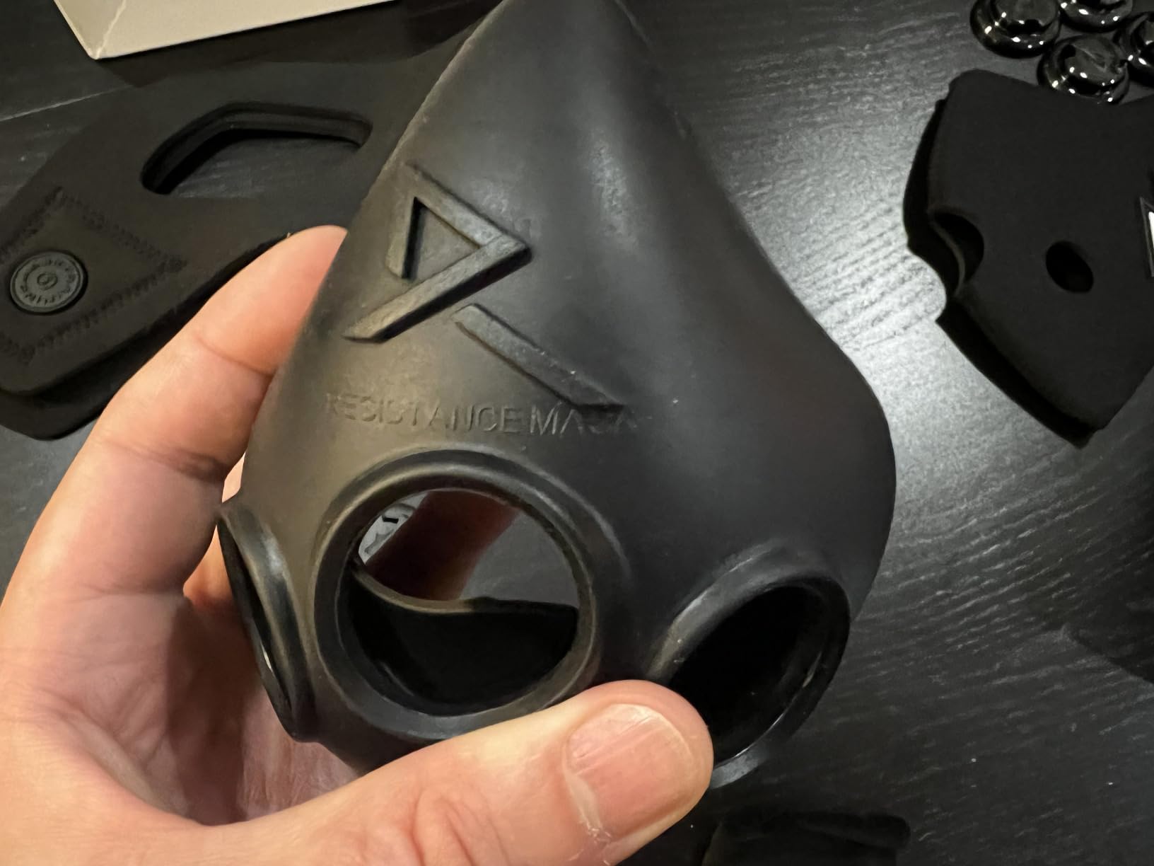 TRAININGMASK - Elevation Training Mask 2.0 Blackout - Fitness, Workout Mask customer photo 1