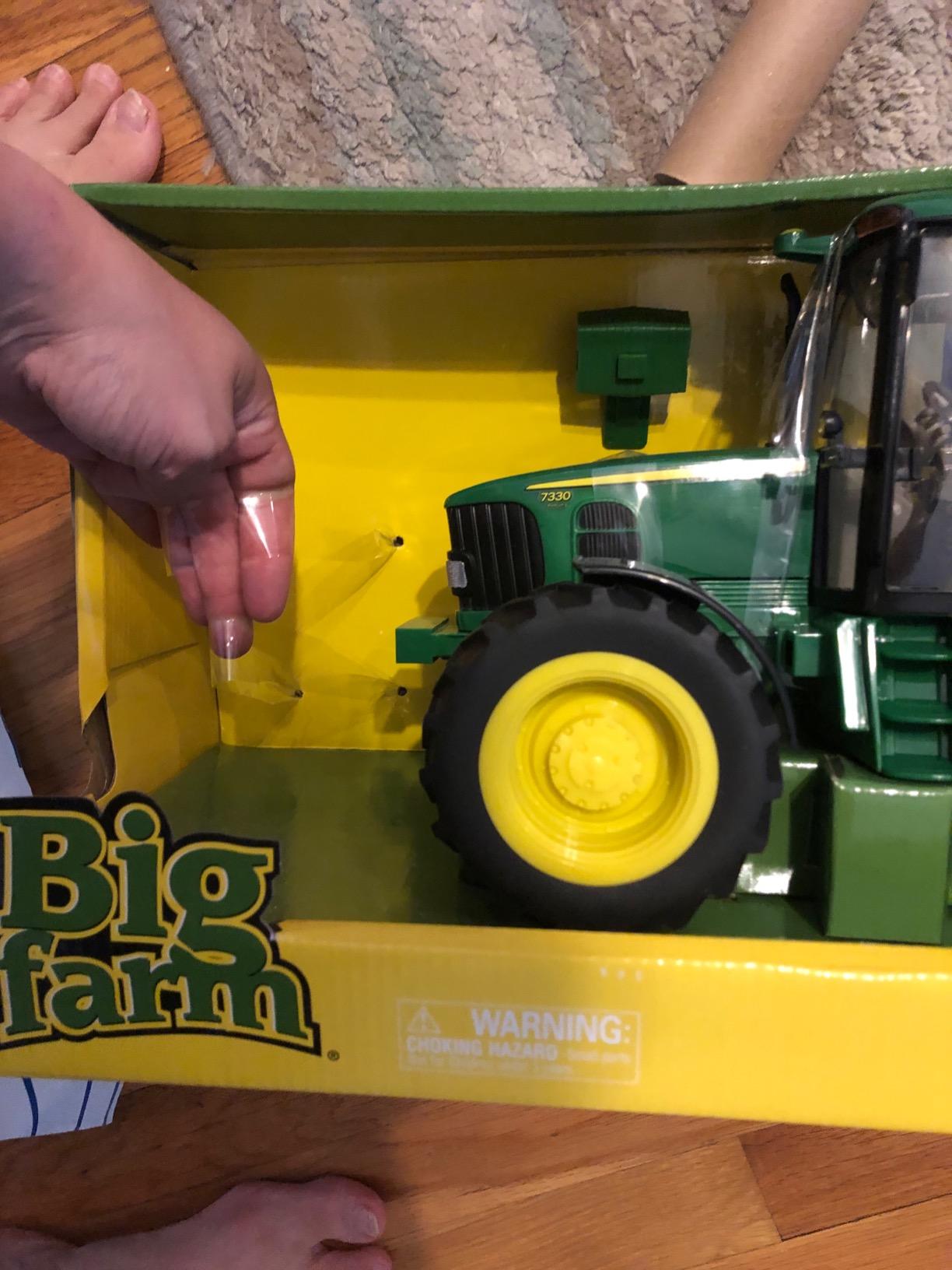 JOHN DEERE Tomy Big Farm Tractor & Baler customer photo 1