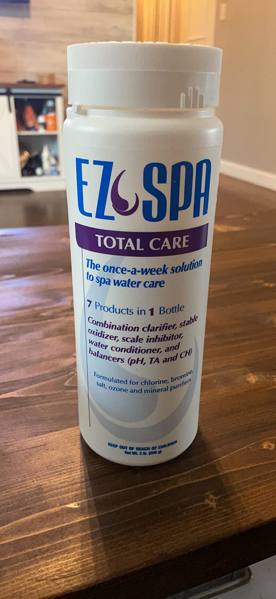 EZ Spa Total Care Weekly Water Preventative Chemical Treatment Blend for Hot Tubs and Spas, 2 Pounds customer photo 2