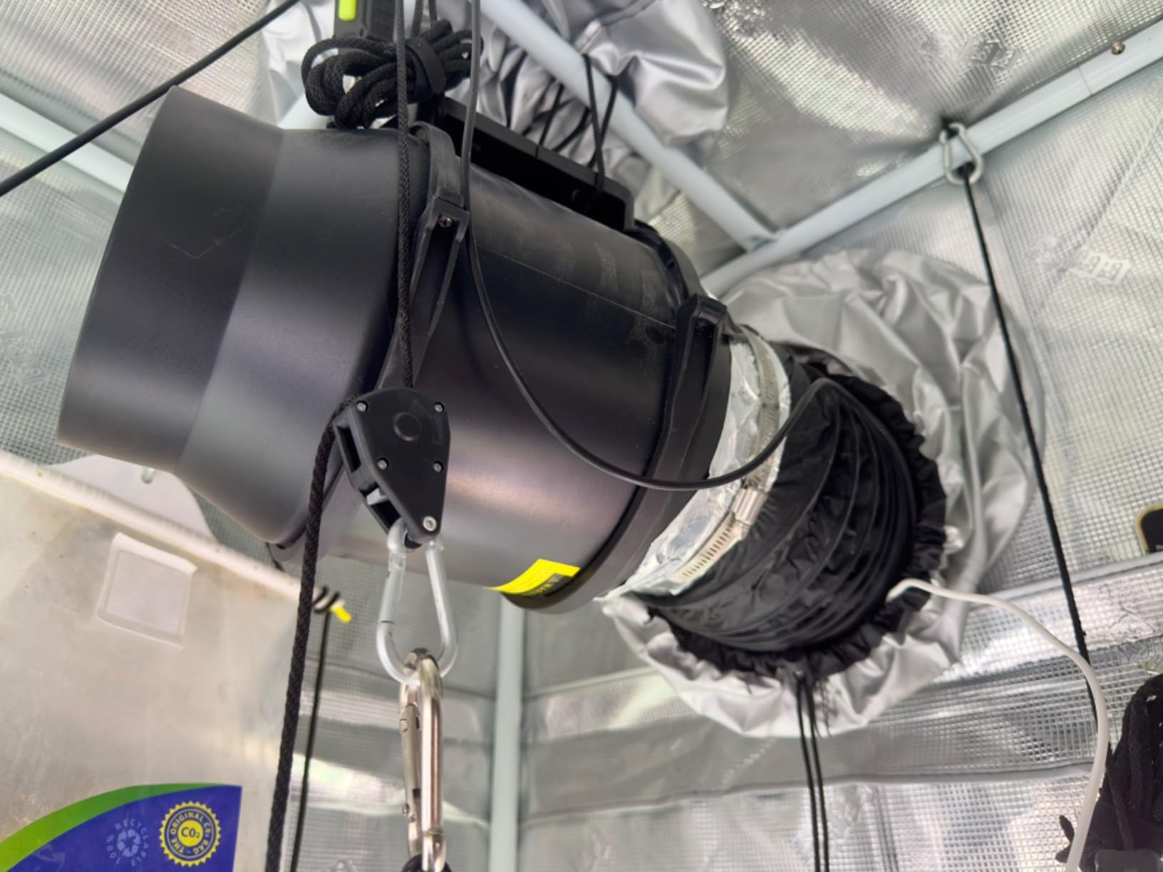 Gorilla Grow Tent Pro 4' x 8' x 6'11 to 7'11 w/Included Extension Kit - Tallest Premium Indoor Grow Tent, Thickest & Most Durable Gorilla Canvas, Strongest w/ 300lb Hang Capacity, Hydroponic Grow Box customer photo 1