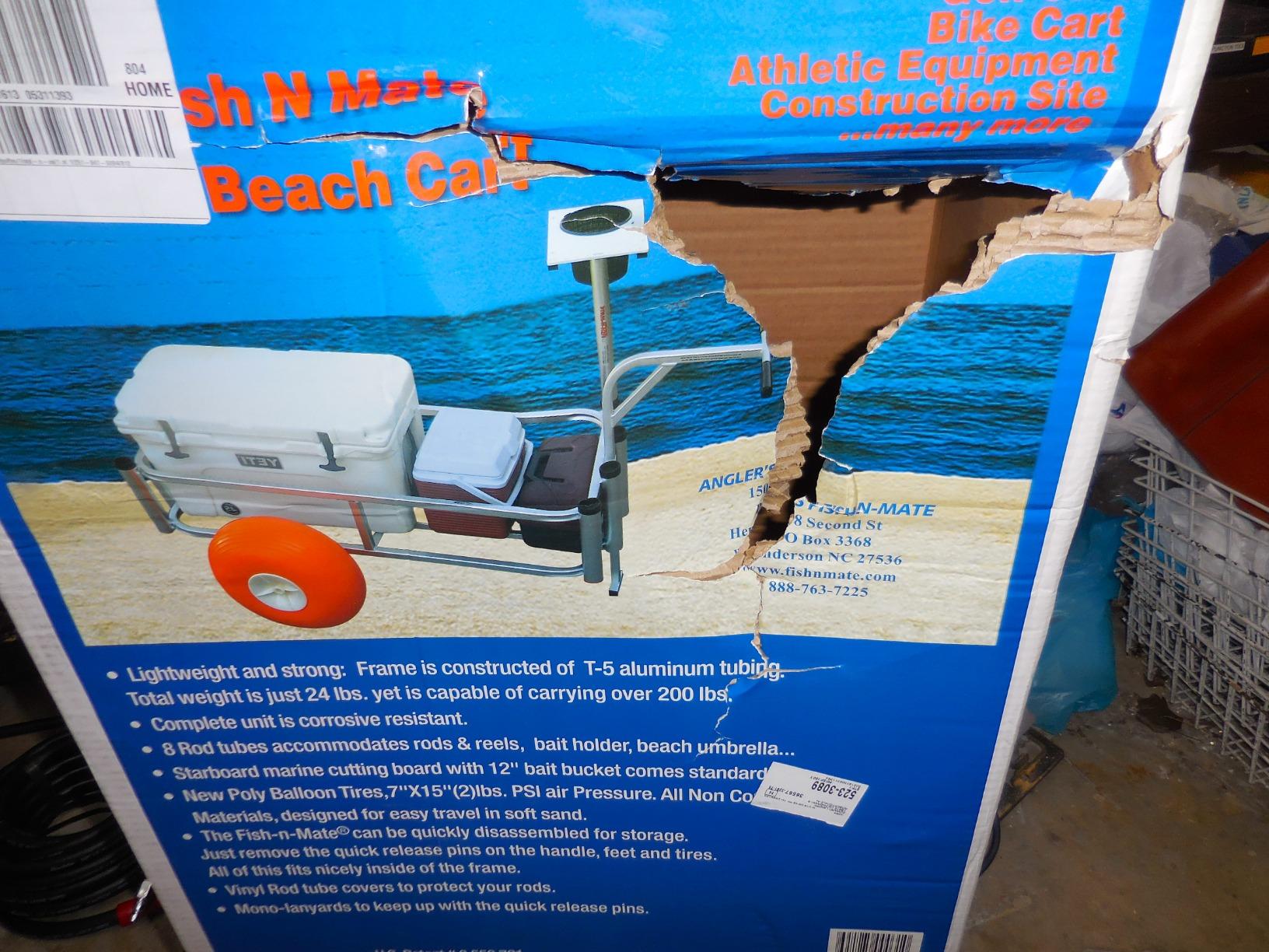 Anglers Fish-N-Mate 310 Sr Fishing Cart with Poly Wheels customer photo 2