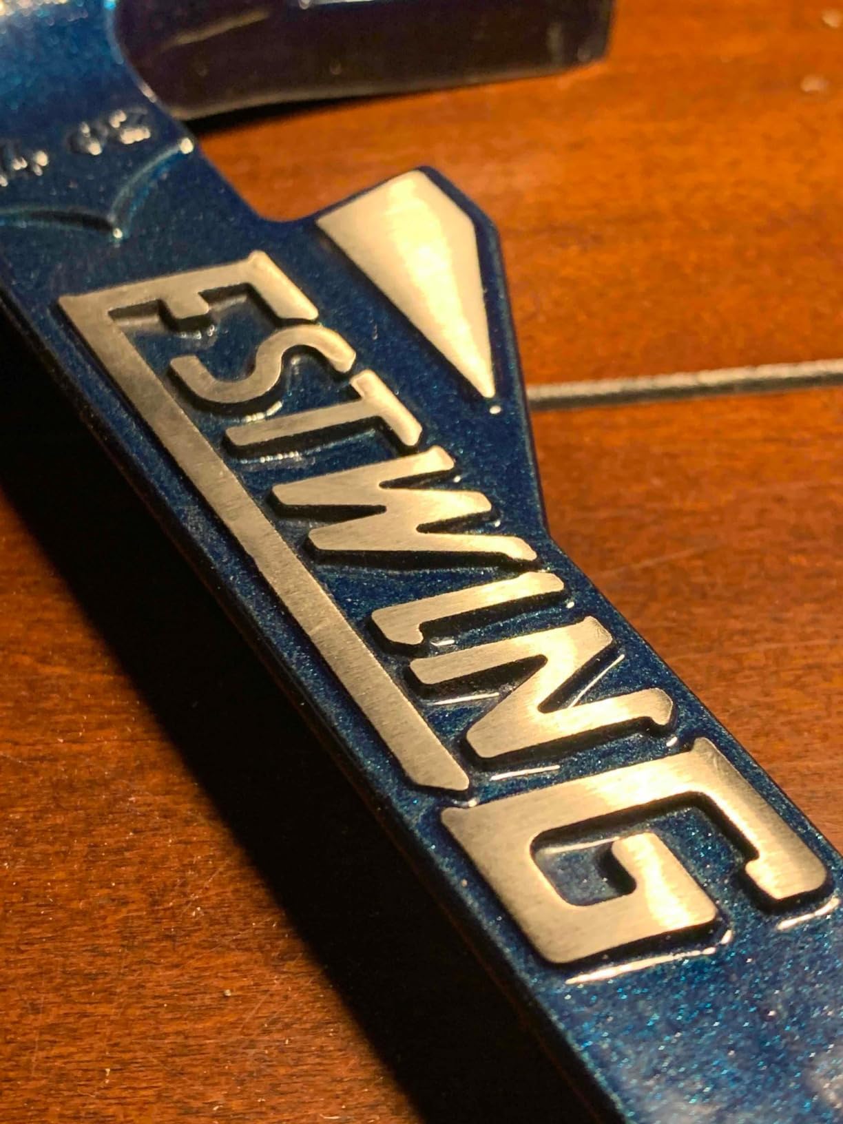 ESTWING Hammertooth Hammer - 24 oz USA Made Long Handle Straight Rip Claw Hammer with Milled Face & Shock Reduction Grip - E6-24TM customer photo 2