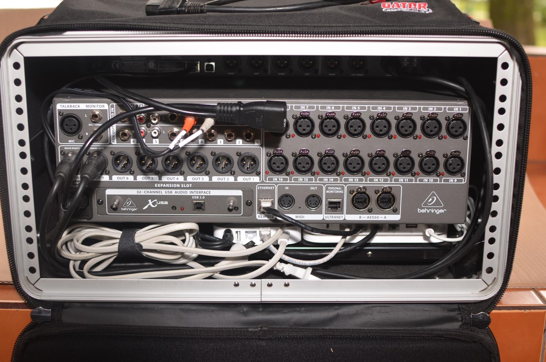 Behringer X32 RACK 40-Input, 25-Bus Digital Rack Mixer with 16 Programmable Midas Preamps, USB Audio Interface and Remote Control customer photo 2