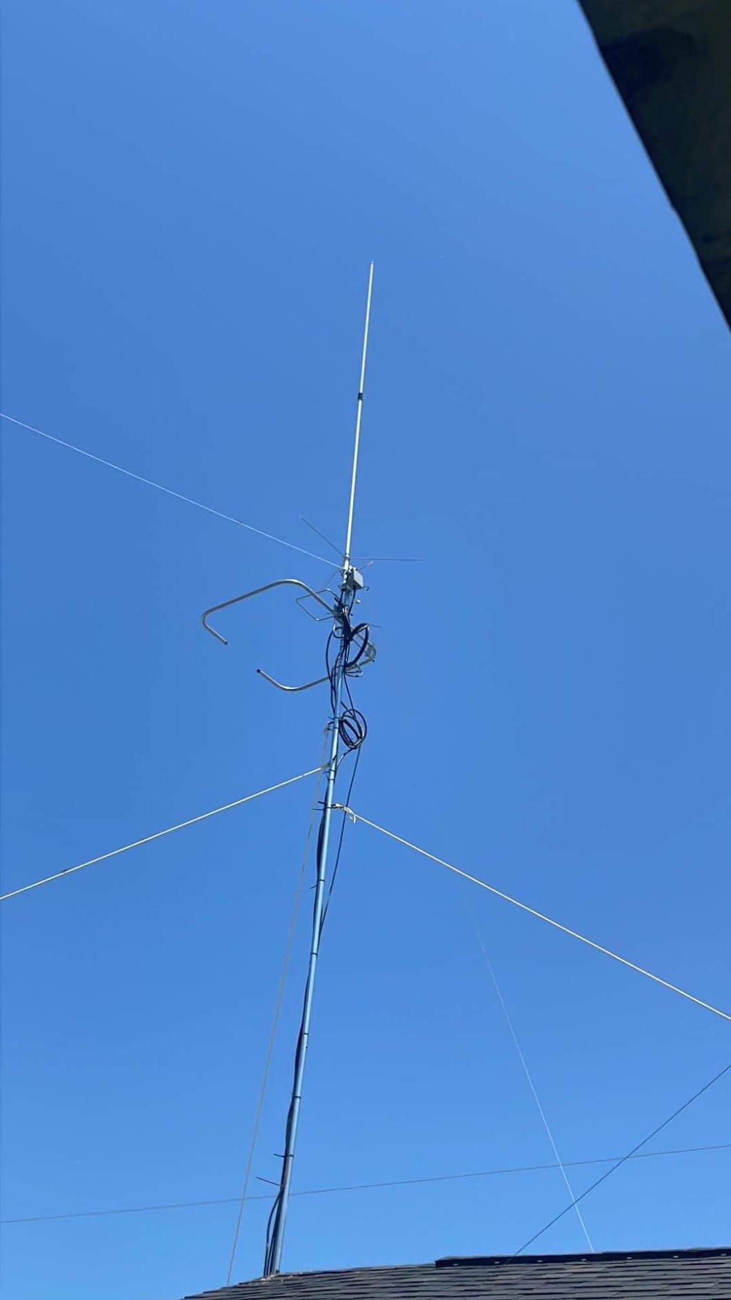 Comet GP-6 Dual-Band Base Antenna 2m/70cm 144/440 MHz Heavy-Duty Fiberglass VHF/UHF Vertical Antenna customer photo 2