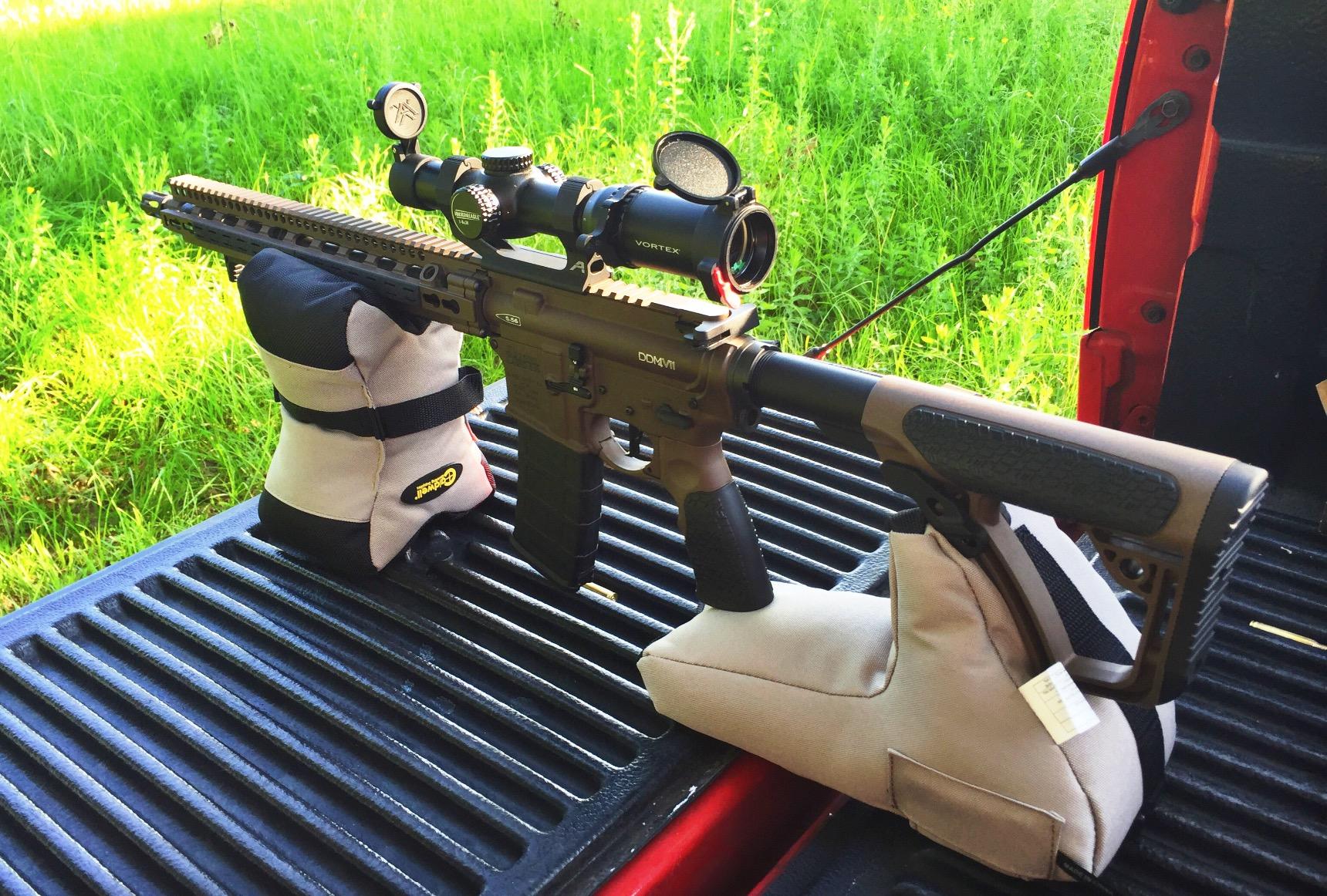 Caldwell Tactical DeadShot Combo Filled Shooting Front, Rear Rests with Adjustable Height for Rifles, Range, Hunting customer photo 1