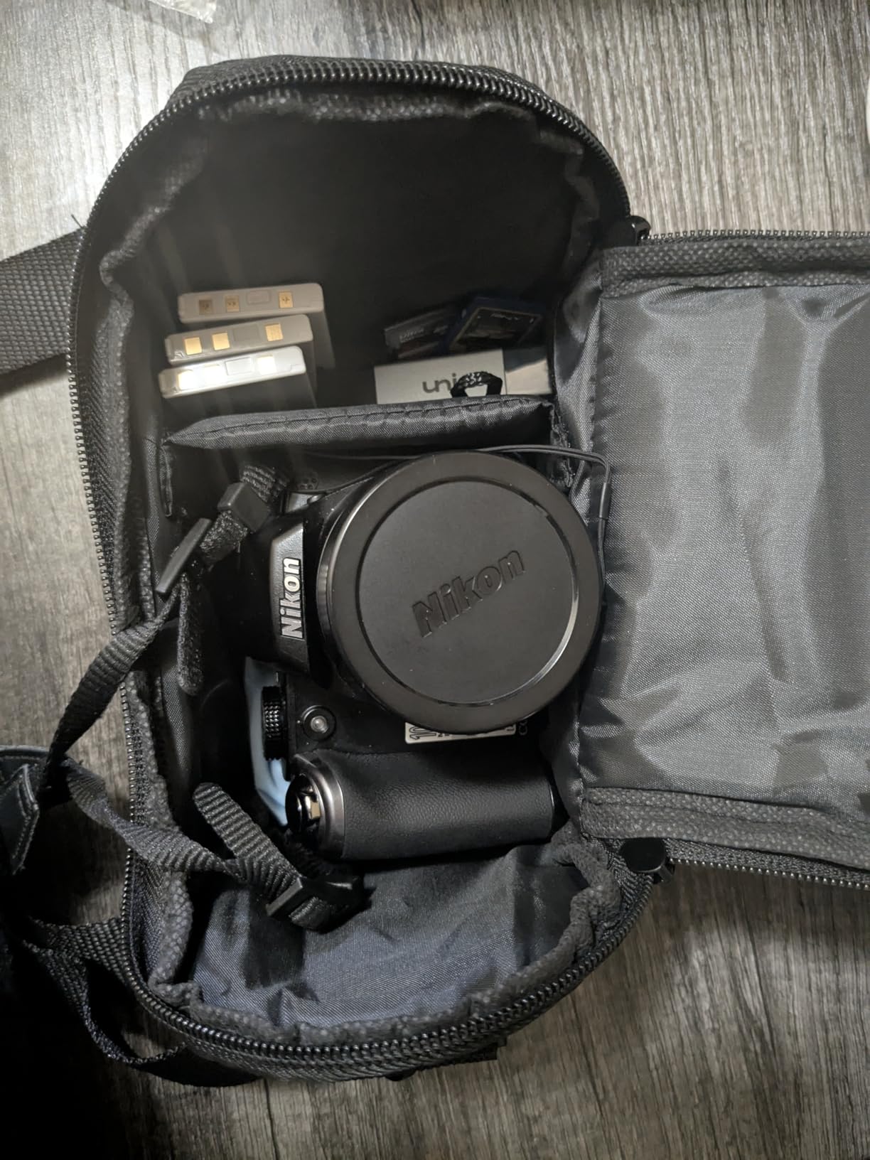 Small Padded Camera Bag with Shoulder Strap - Compact DSLR & Mirrorless Camera Carrying Case, Lightweight Protective Crossbody Case customer photo 2