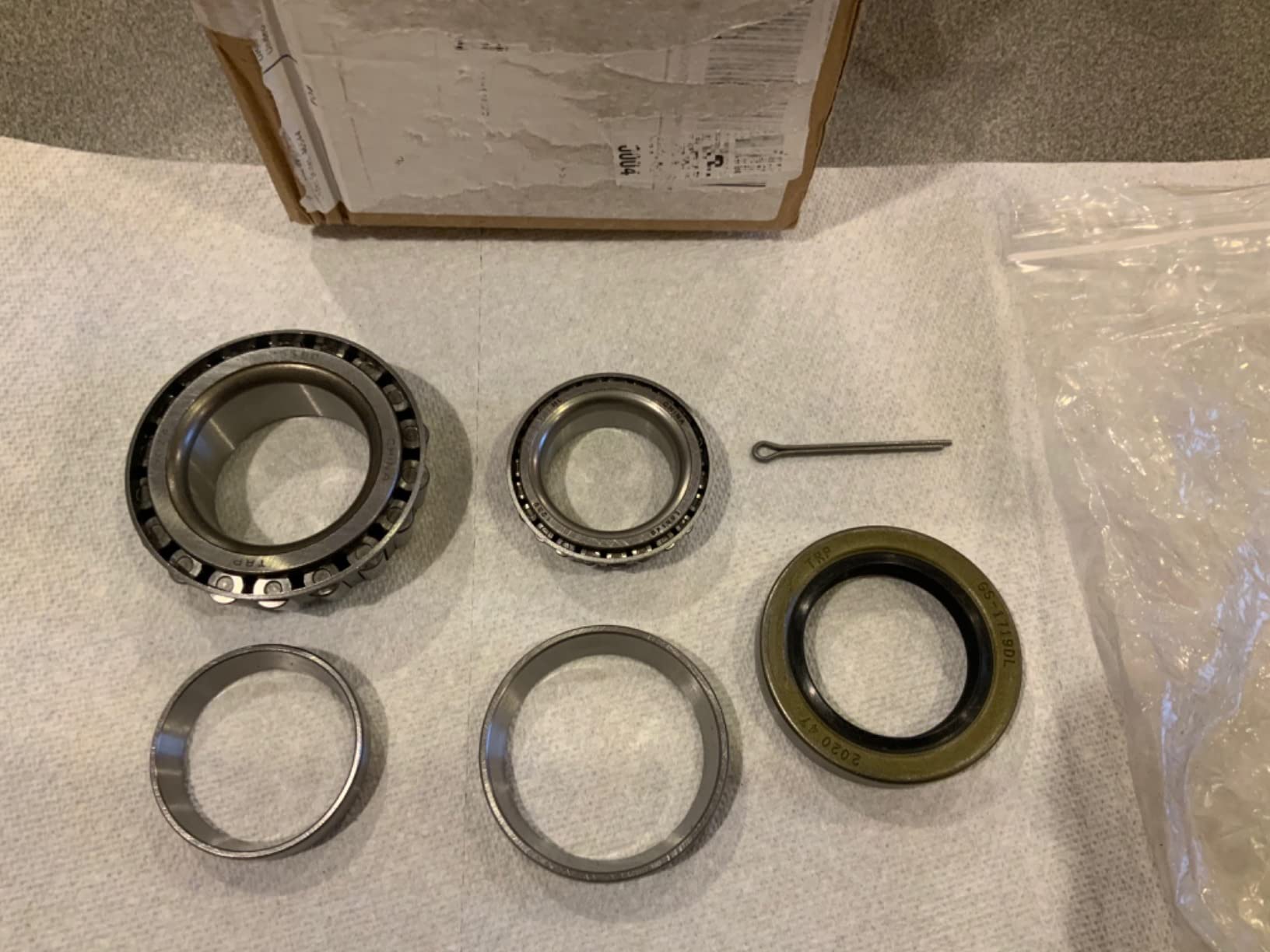 Lippert Trailer Bearing Replacement Kit for Repacking Axle Hubs, Fits 3,500-lb. Capacity RV Trailer Axles in a Variety of Brands - 333948 customer photo 1