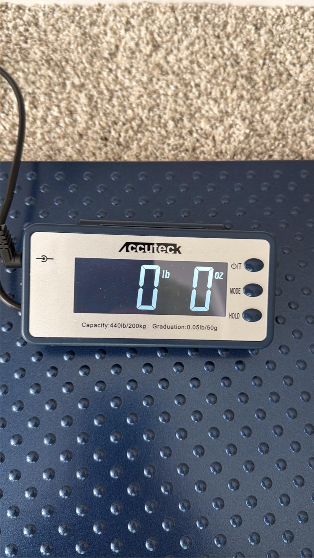 ACCUTECK 440lb Heavy Duty Digital Metal Industry Shipping Postal Scale (ACB440) (5-(Pack)) customer photo 1