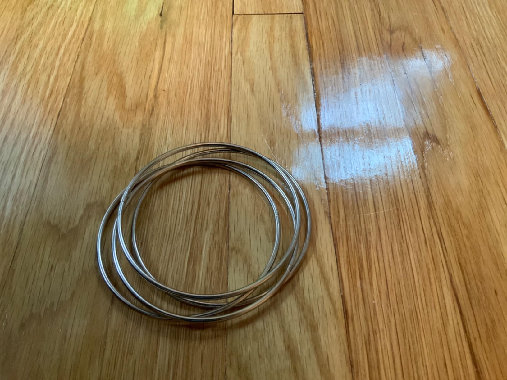 Cooplay Magic Trick 4 Chinese Linking Rings Set for Stage Magic Trick Adult Prop customer photo 1
