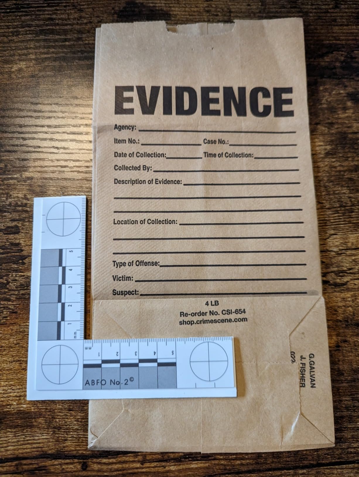 Crime Scene Photomacrographic Scale (No.2-Metric) customer photo 2