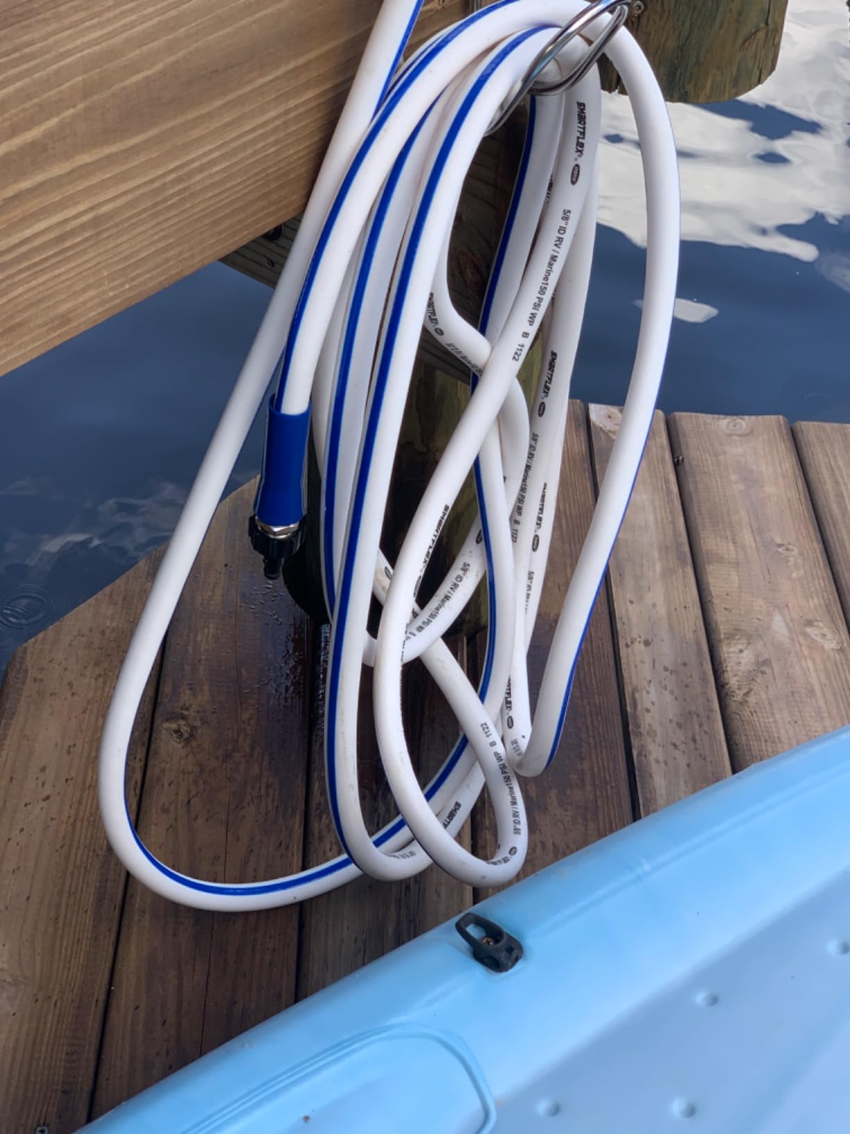 SmartFlex RV/Marine Water Hose, 5/8 in. x 50 ft., Hybrid, White - HSFRV550 customer photo 1