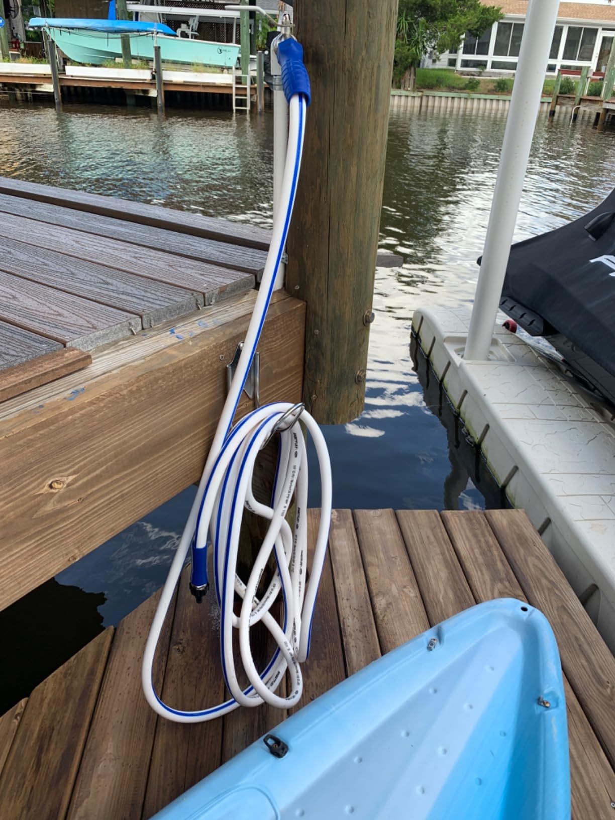 SmartFlex RV/Marine Water Hose, 5/8 in. x 50 ft., Hybrid, White - HSFRV550 customer photo 2