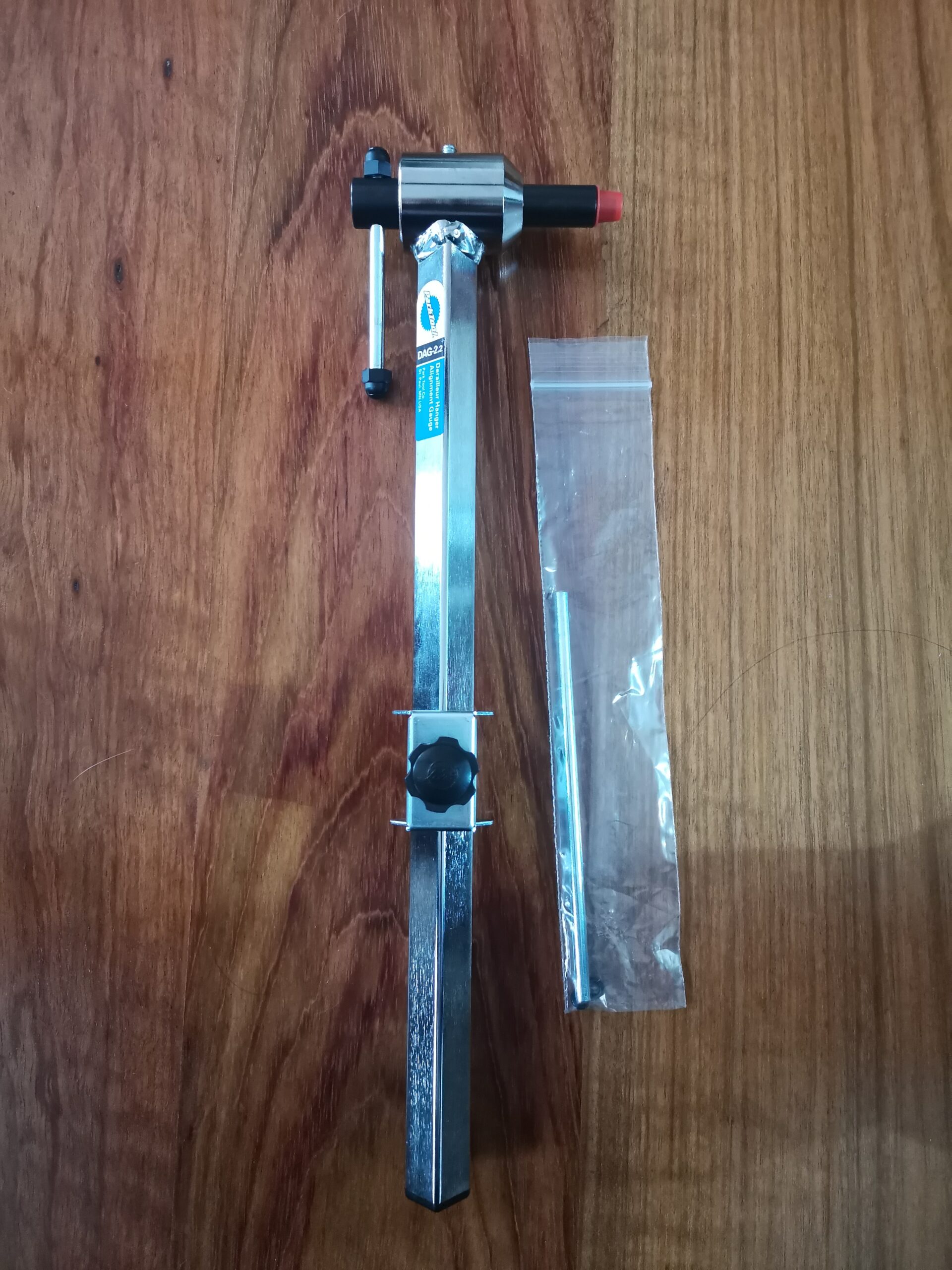 Park Tool DAG-2.2 Derailleur Hanger Alignment Gauge Tool, Blue customer photo 2