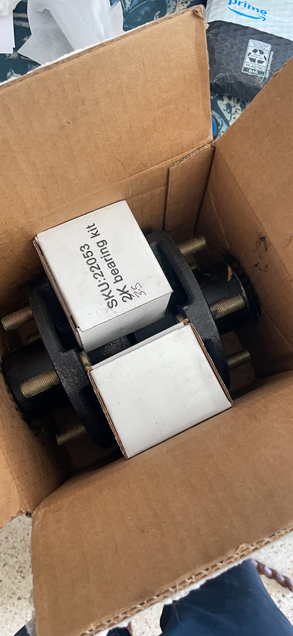 LIBRA Trailer 5 Lugs Idler Hub Kits 5 on 4.5 5x4.5 for 3500 lbs Axle 22017K Pack 2 customer photo 2