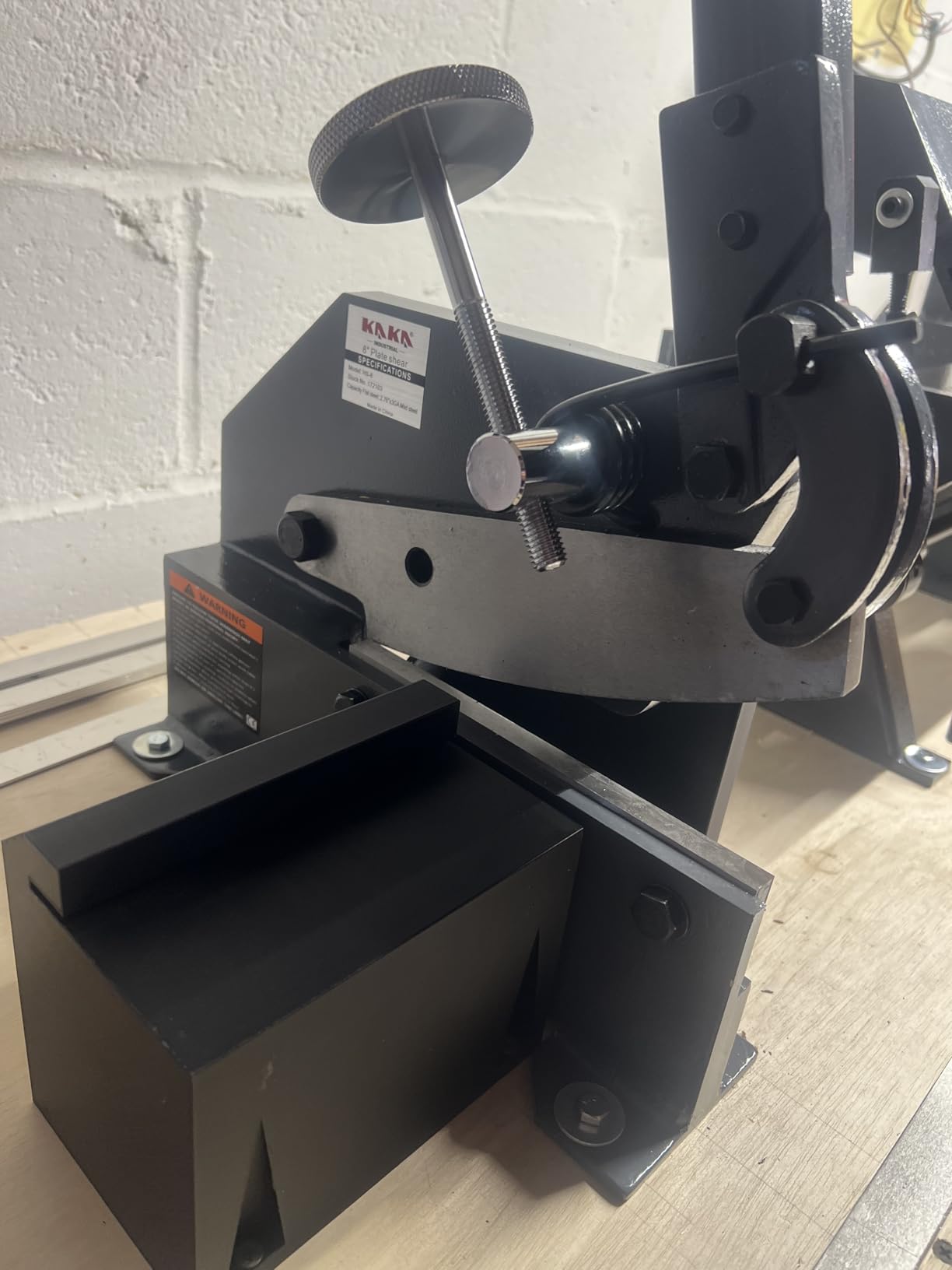 KAKA INDUSTRIAL Metal Shear, 5 Inch Sheet Metal Cutter for Steel Bars and Copper Plates, Hand Tool for Auto Repair, HVAC Duct Trimming, DIY Workshops HS-5 customer photo 1
