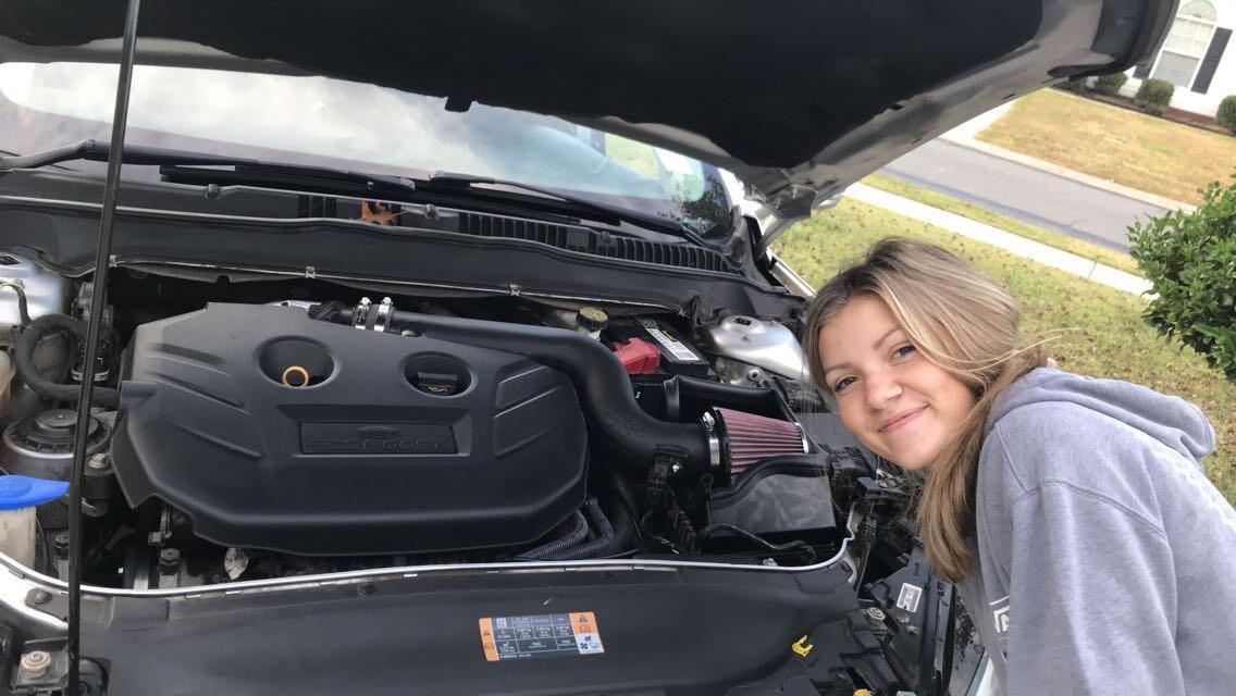 K&N Cold Air Intake System: High-Flow Air Filter, Increase Performance & Acceleration: Compatible with 2013-2017 FORD: Fusion, Mondeo V, 57-2585 customer photo 1